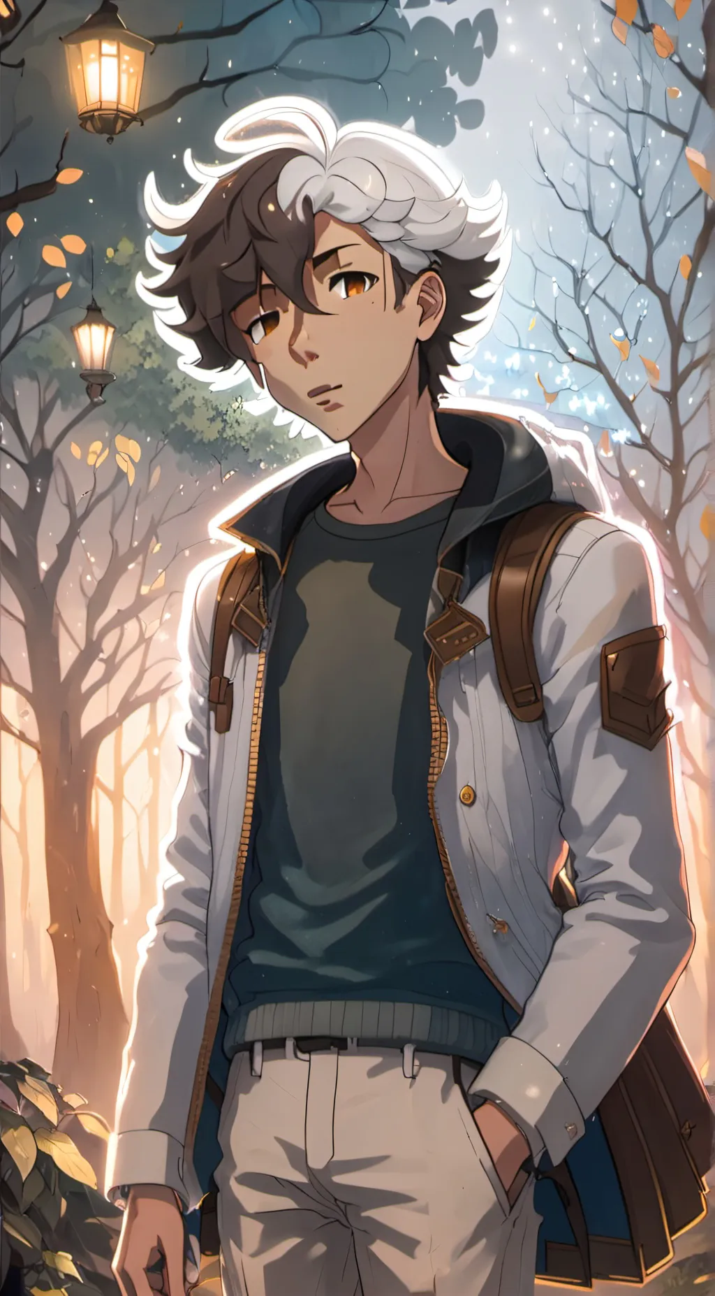 ai character: Jackson Miller  background