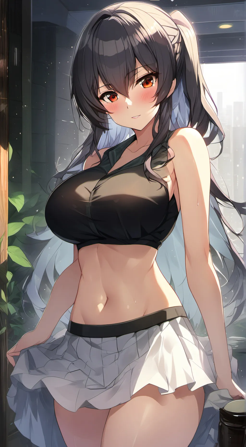 ai character: big sis  background