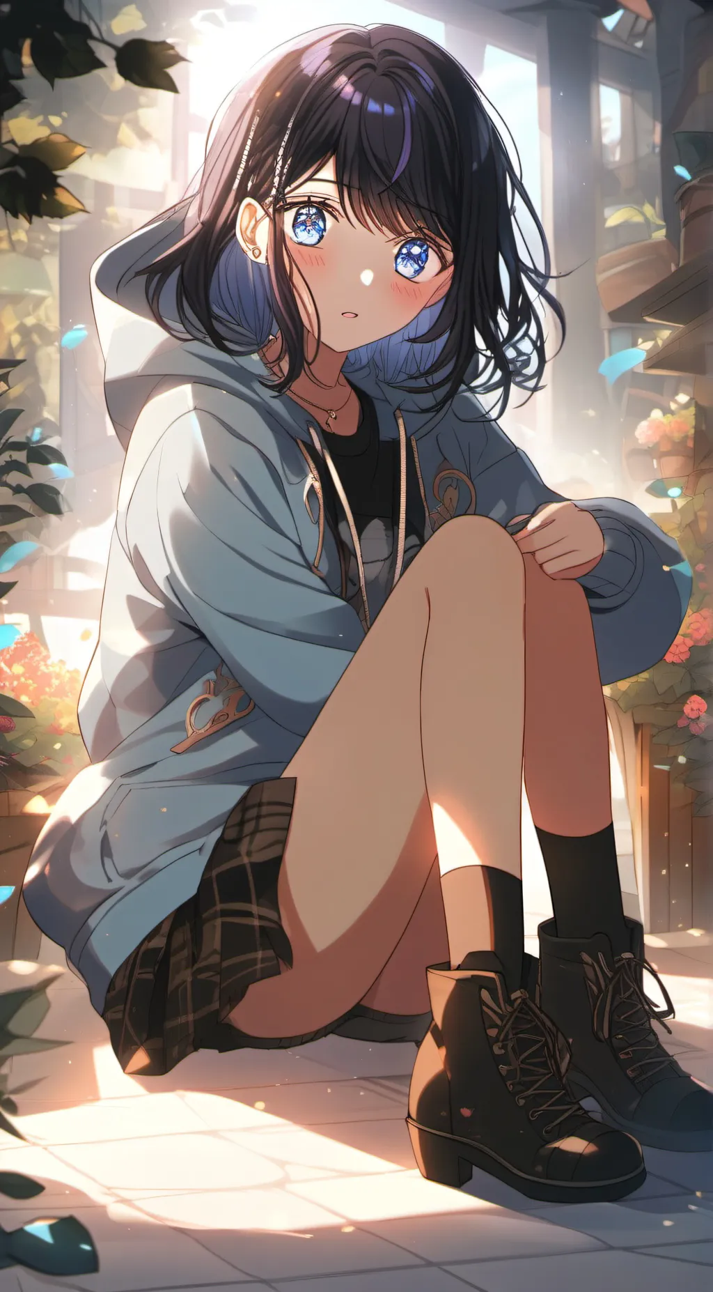 ai character: lilly background