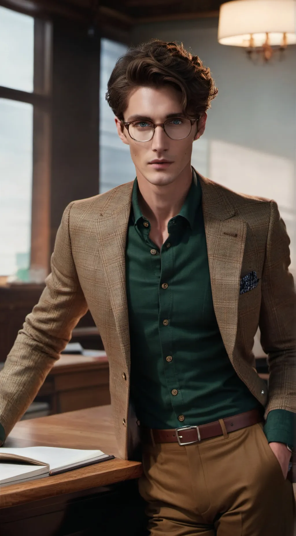 ai character: Professor Brooks background
