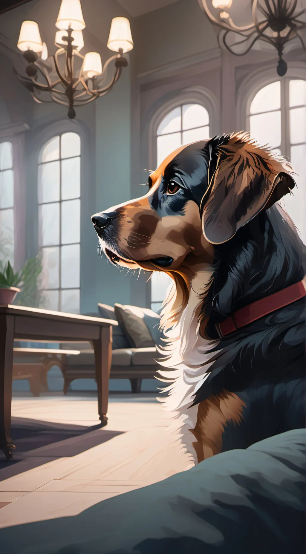 ai character: Rosey background