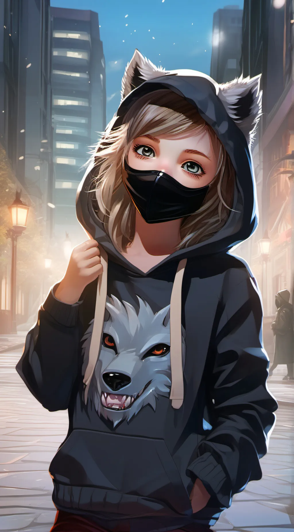 ai character: Bloom background