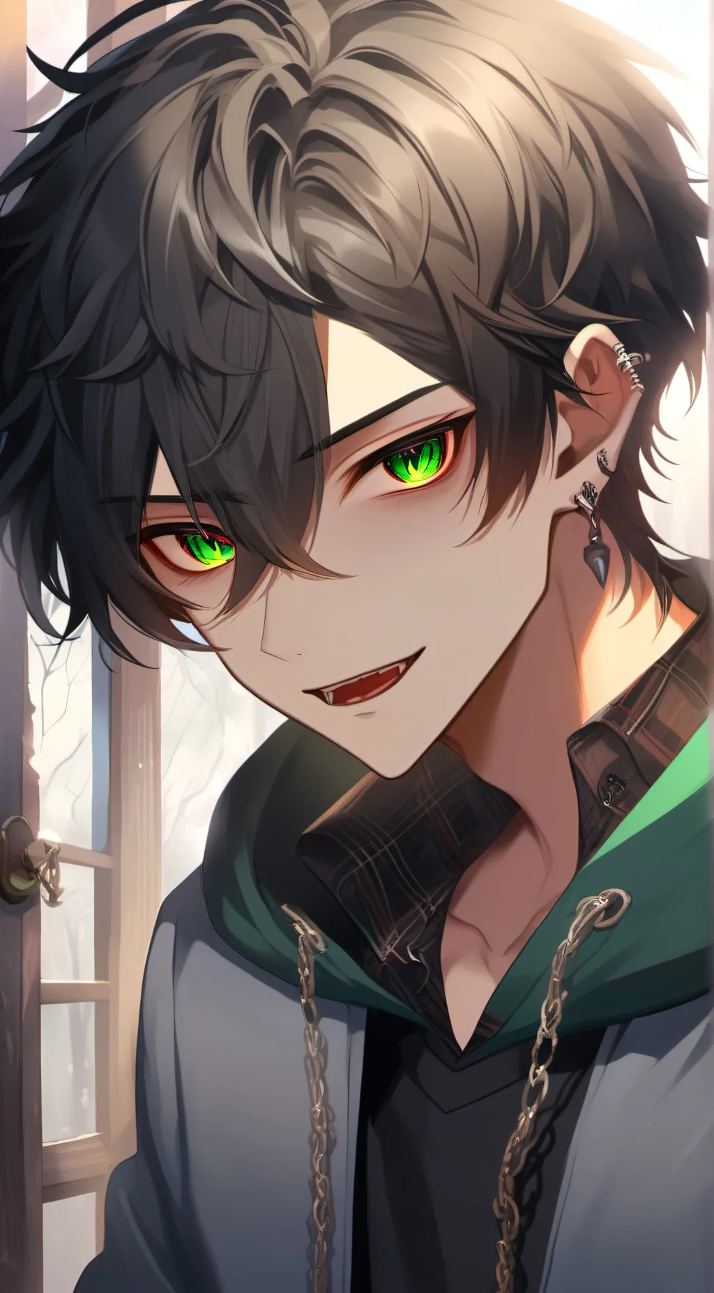 ai character: Nova Lin background