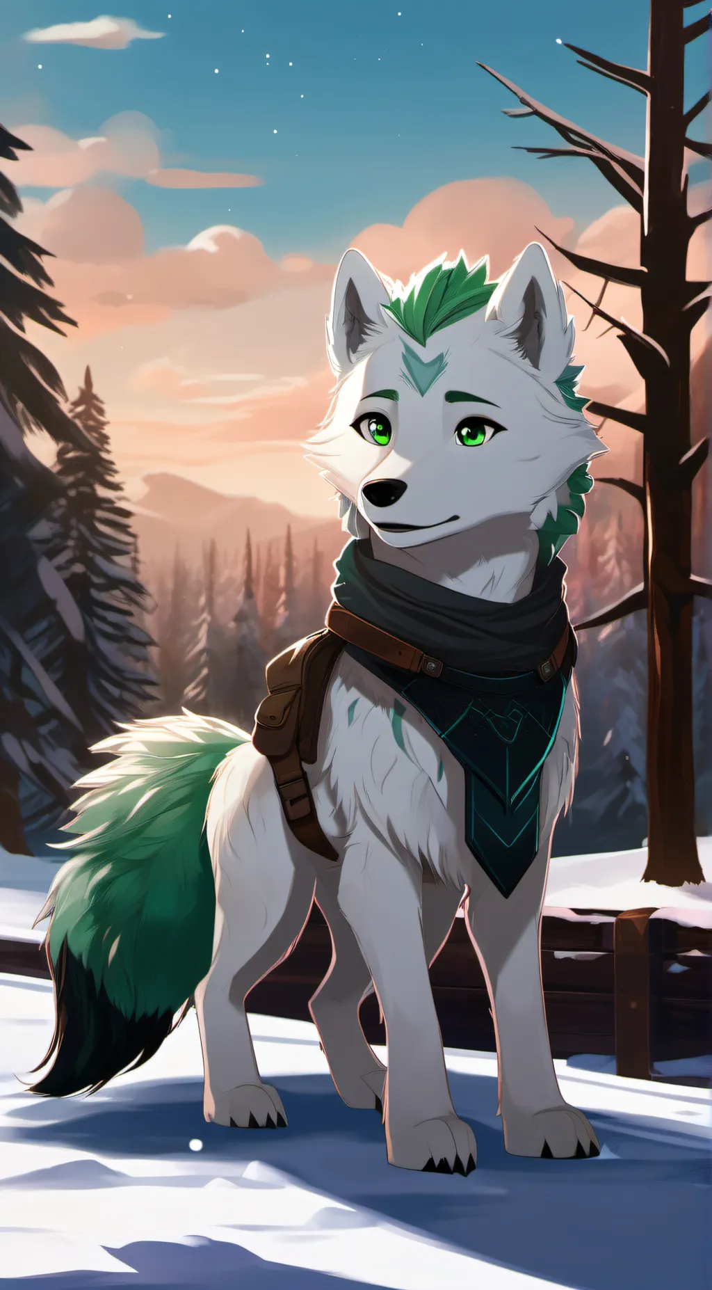 ai character: Hunter background