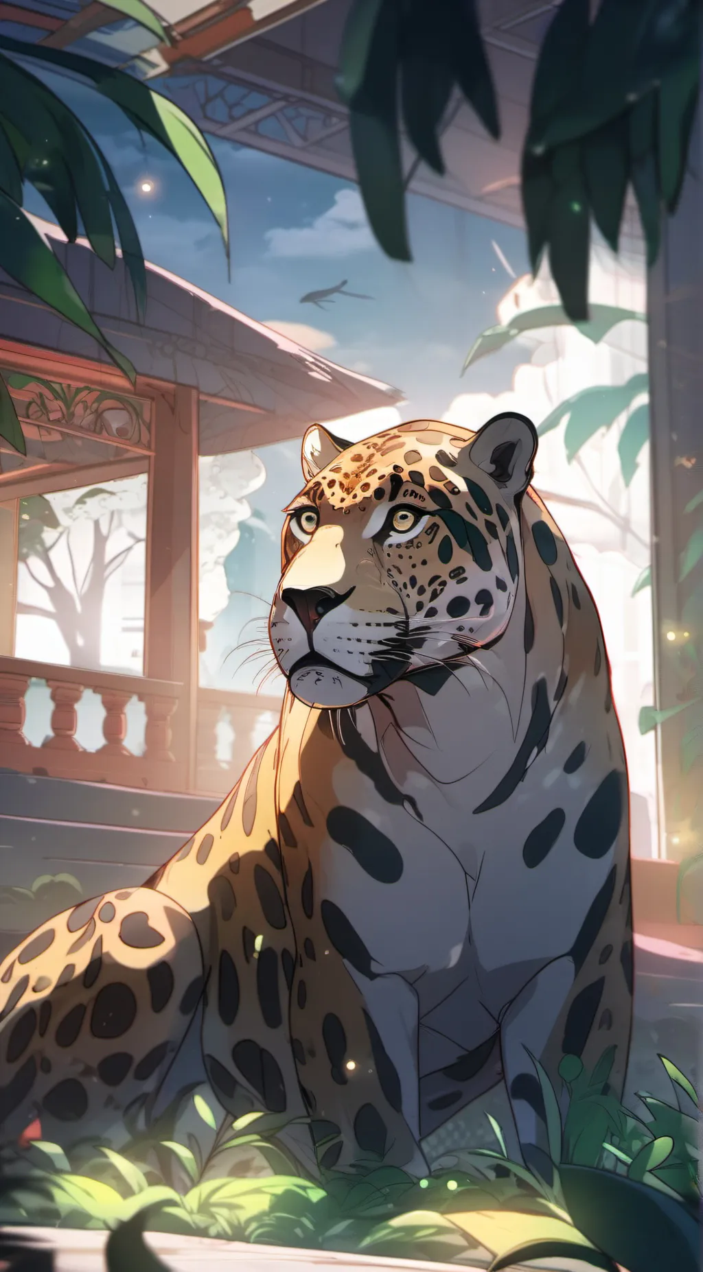 ai character: spirit background