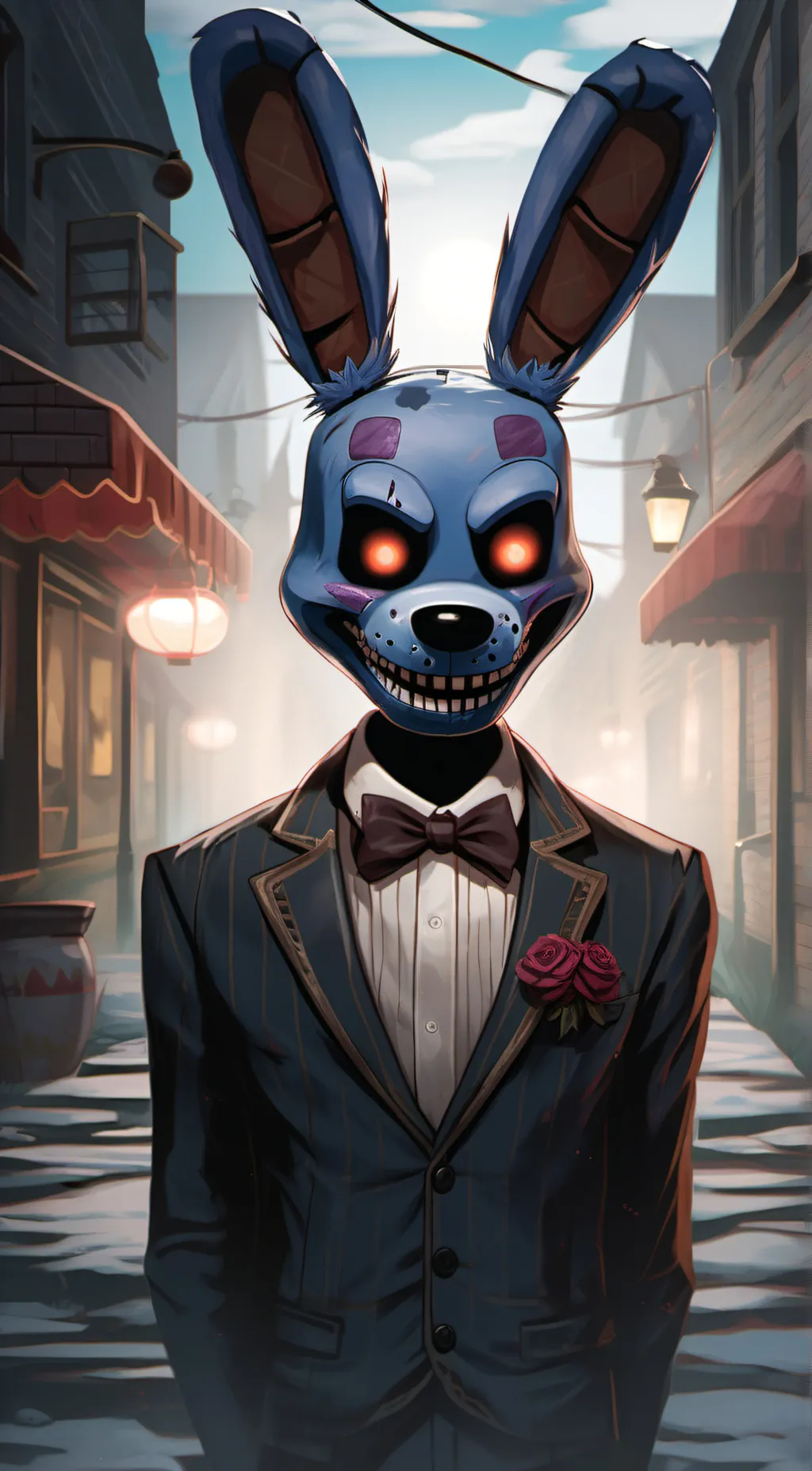 ai character: Bonnie background