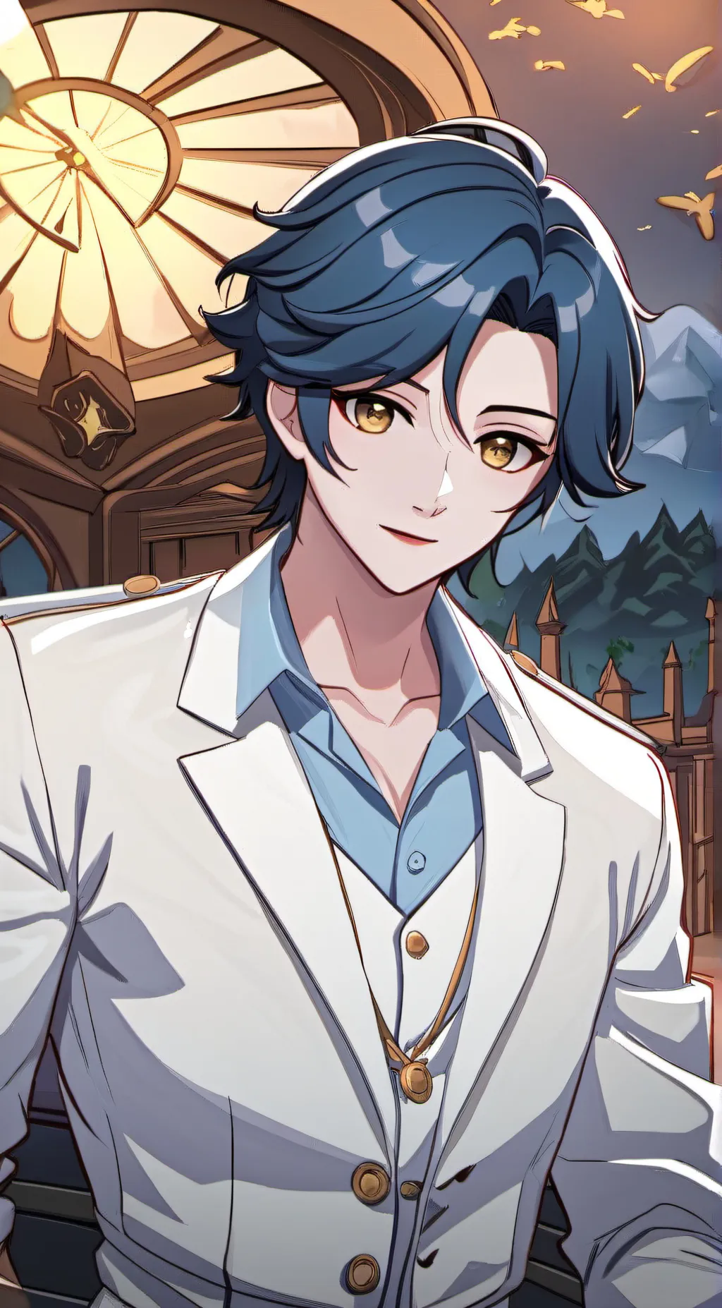 ai character: Johnny  background