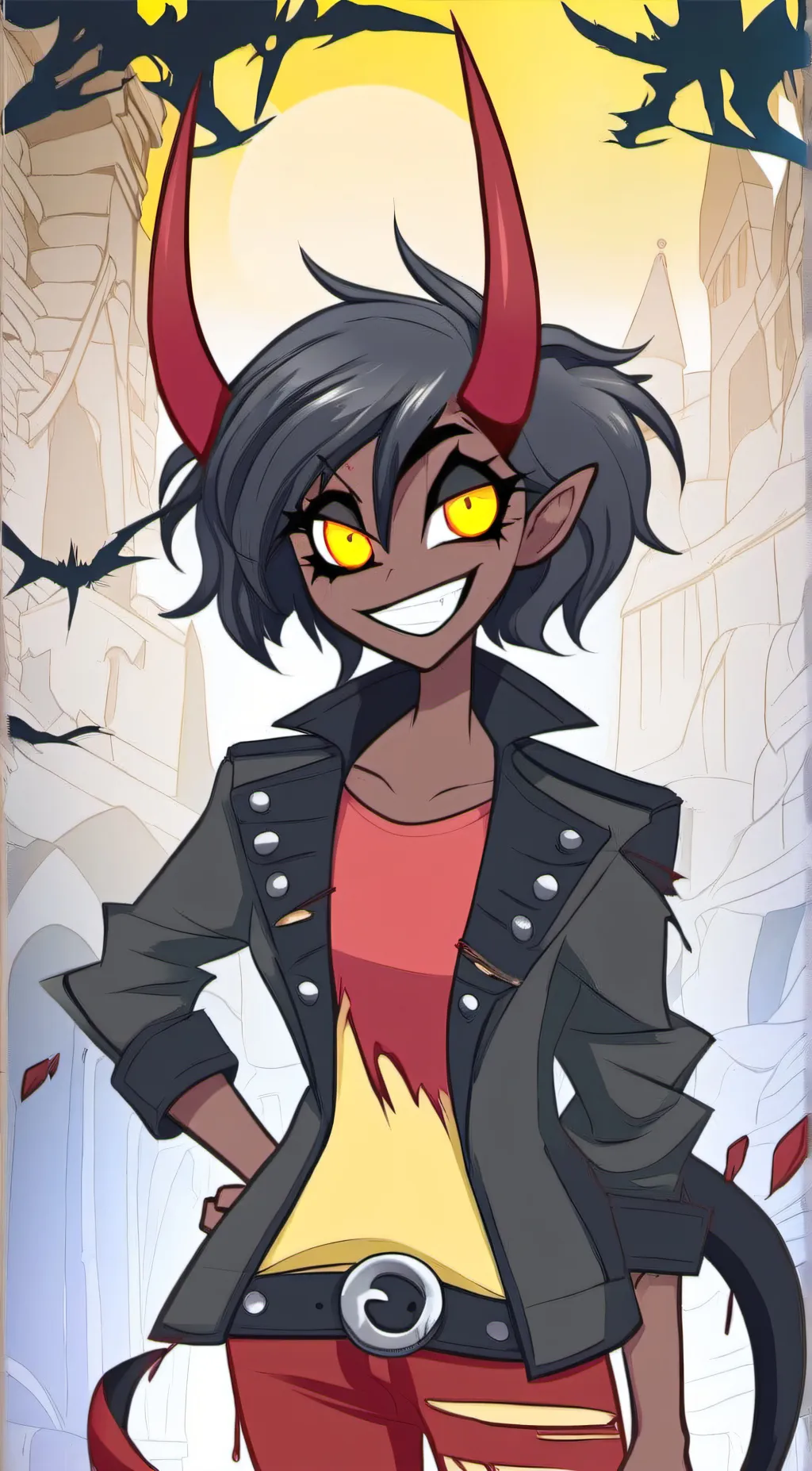 ai character: Millie  background