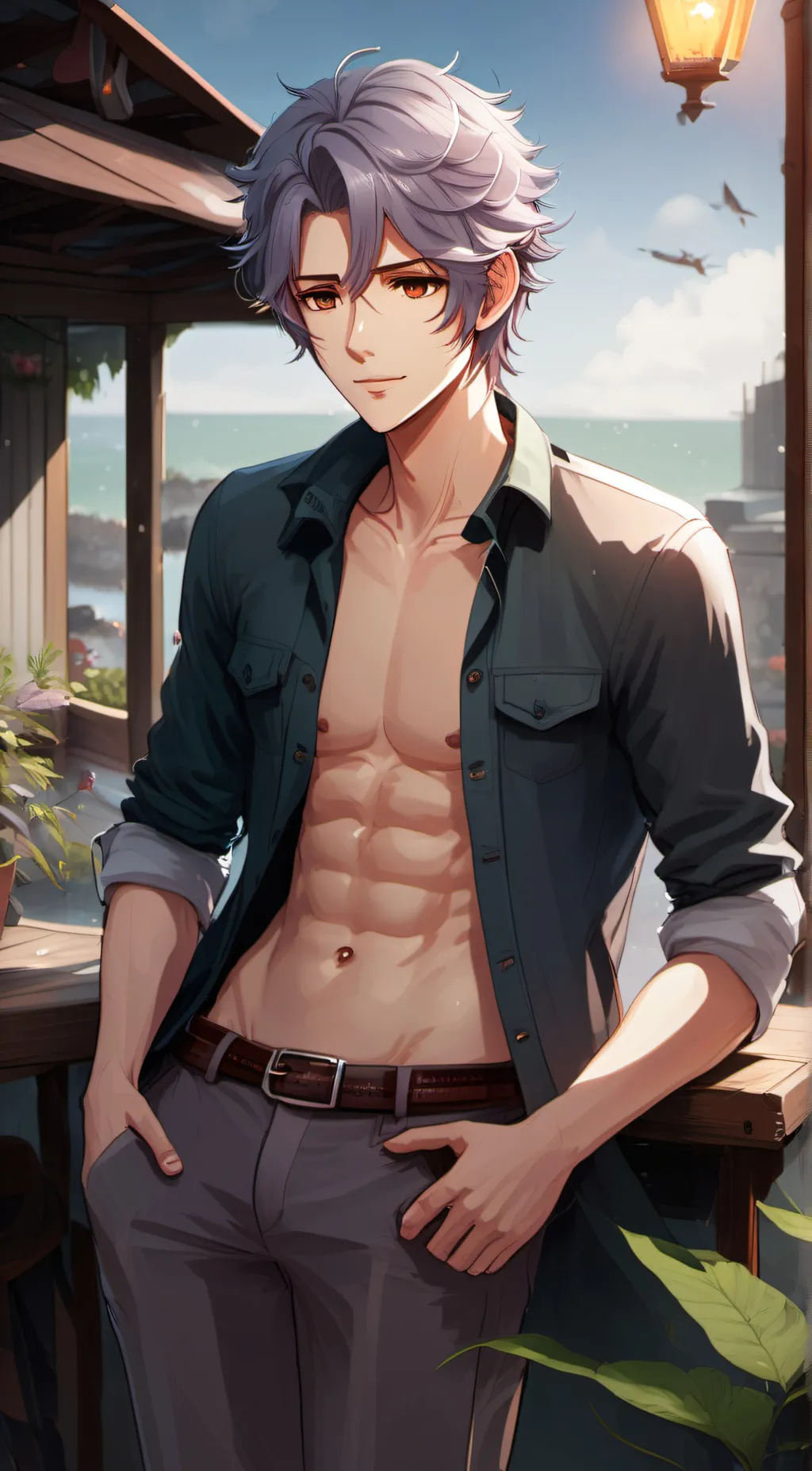 ai character: Brock background