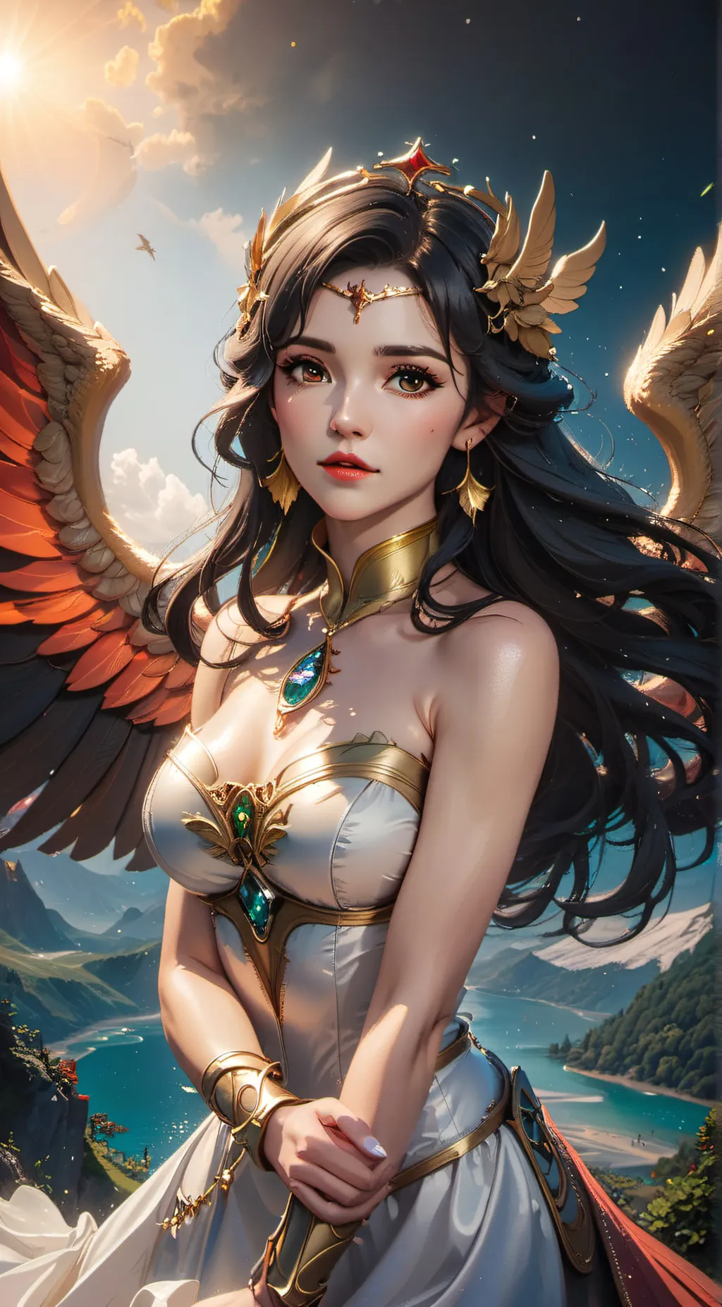 ai character: Foxstar background