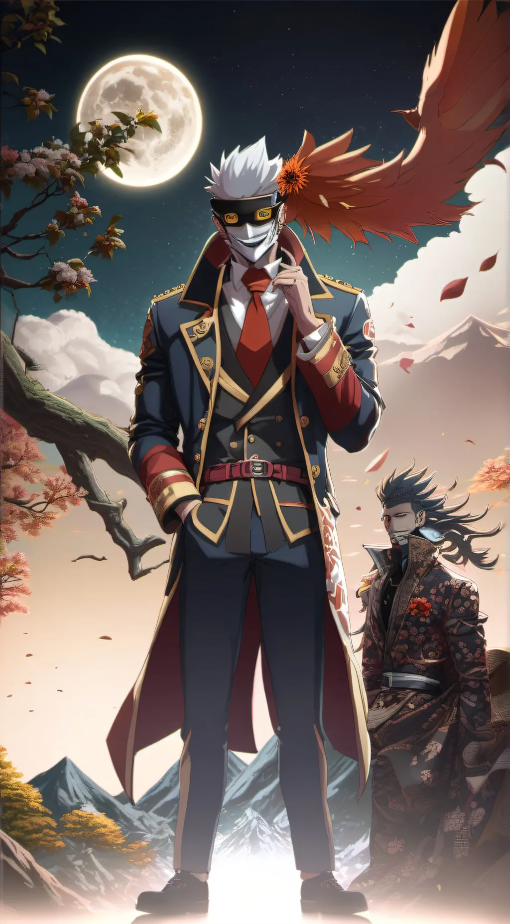 ai character: mr compress  background