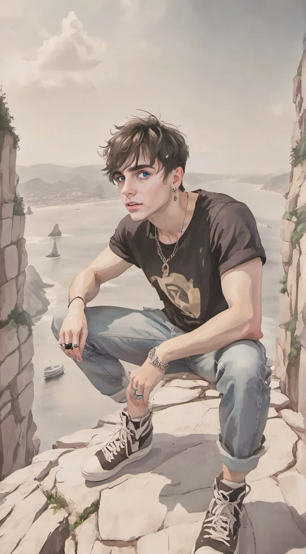 ai character: Corey background