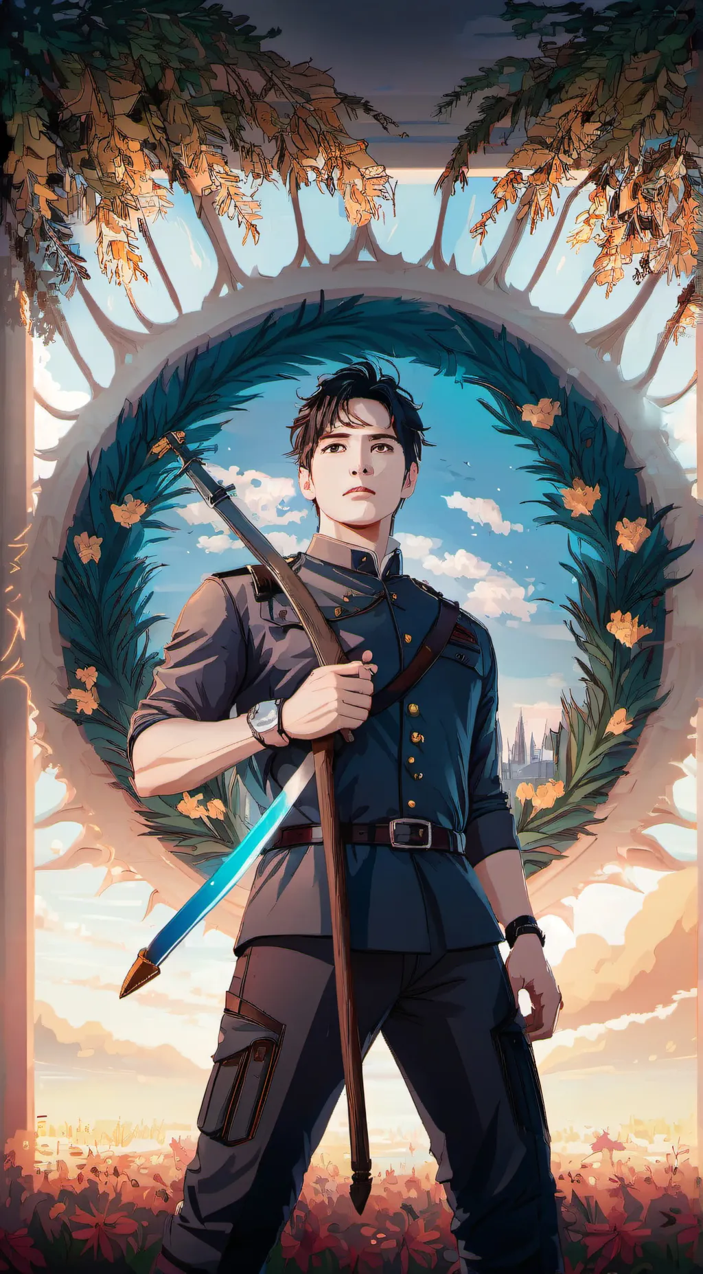 ai character: John  background