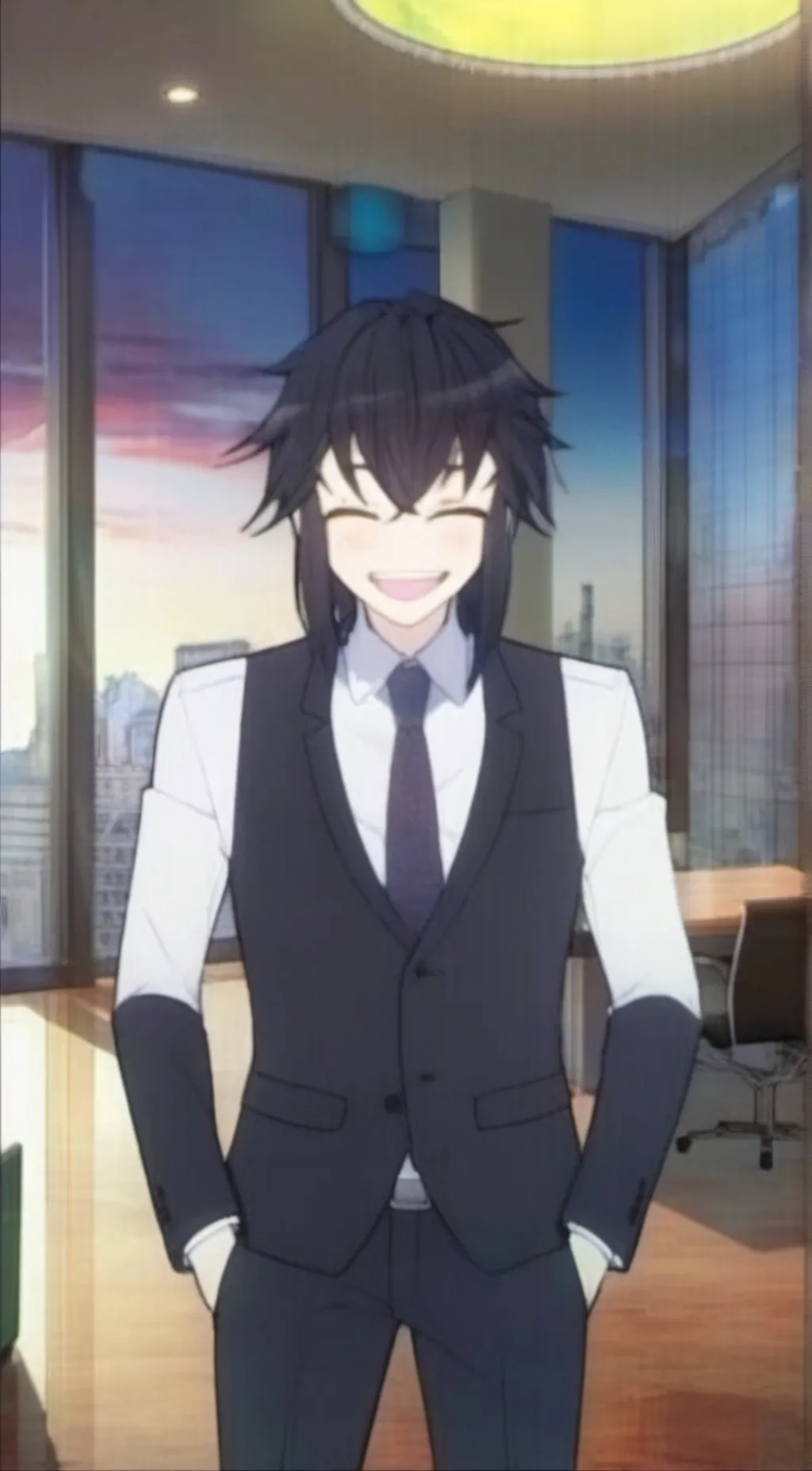 ai character: Murichiro Tokkito background
