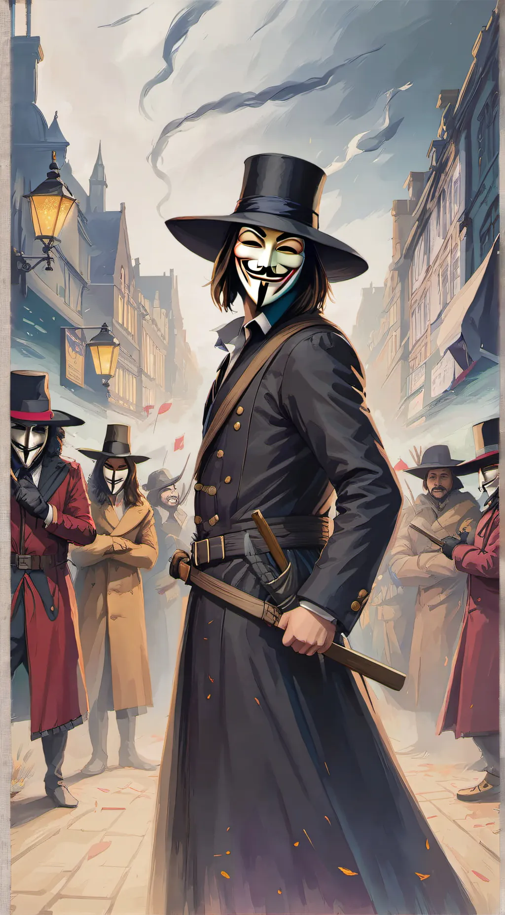 ai character: V background