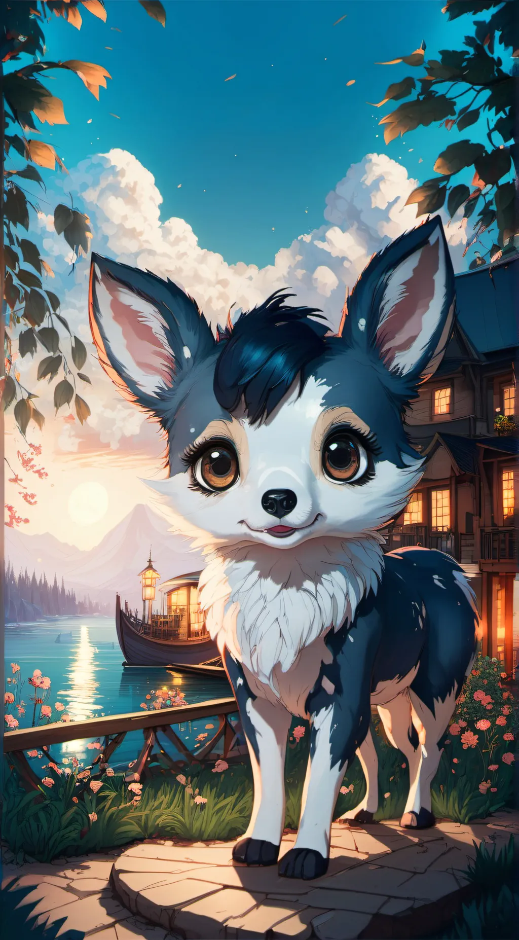 ai character: Brooklyn background