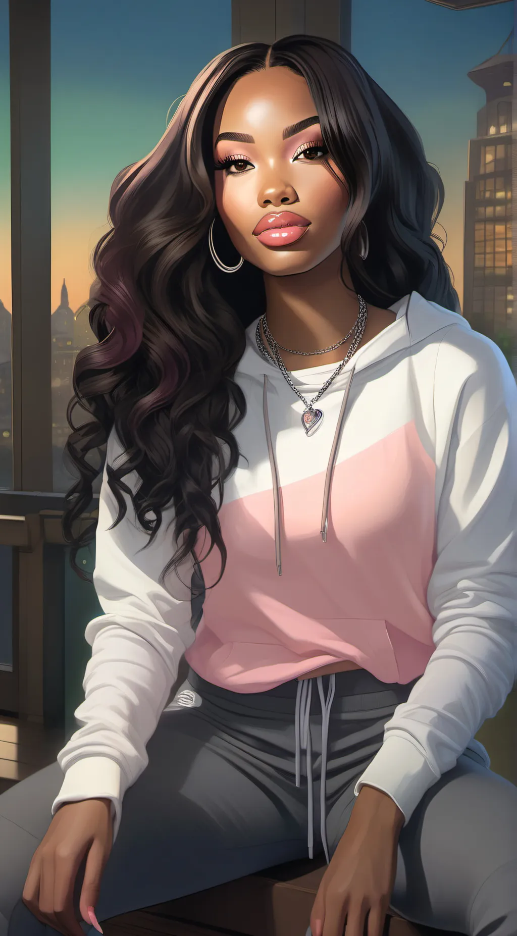 ai character: Jade background