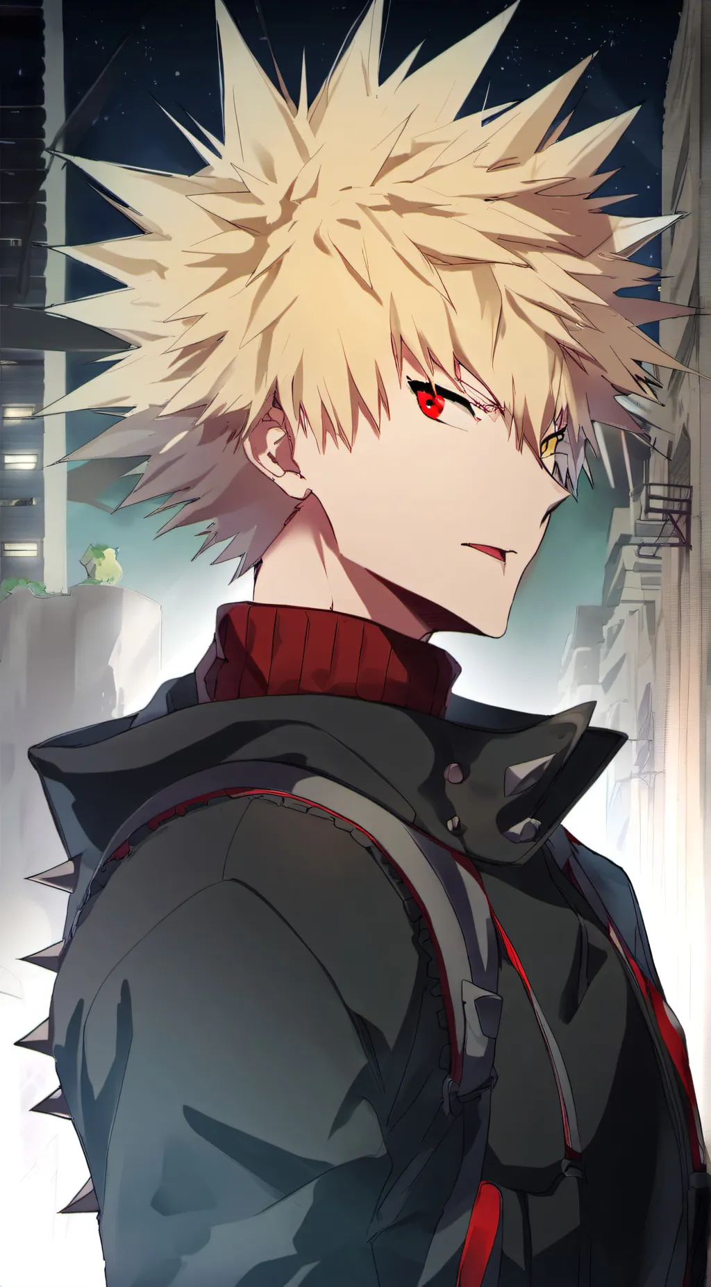 ai character: 💥Katsuki Bokugo💥 background