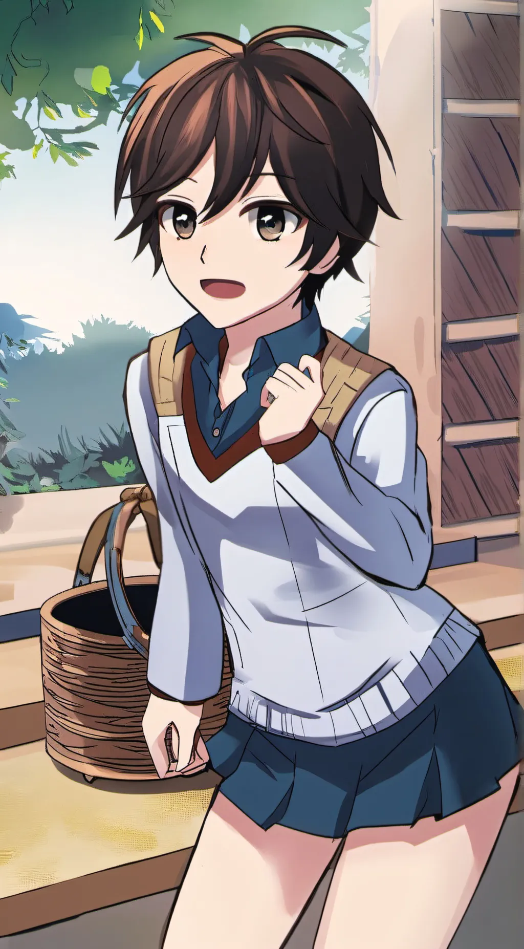 ai character: BlakeLeigh background