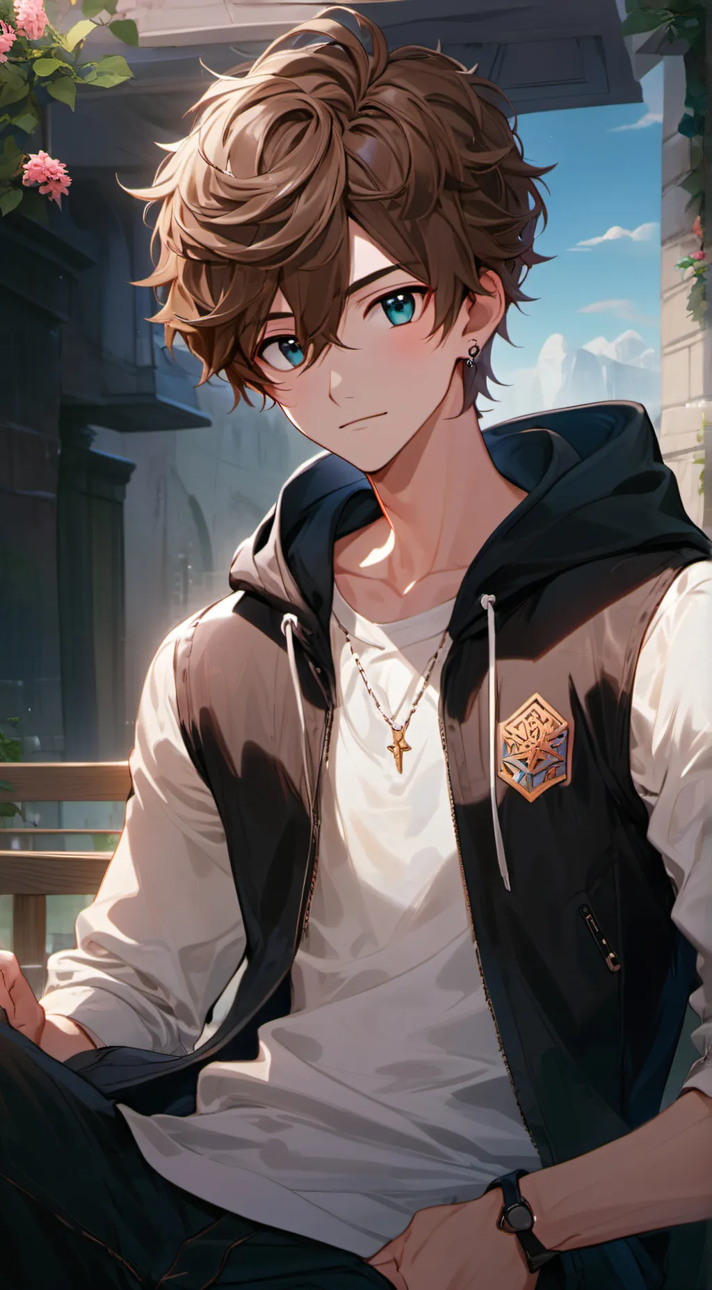 ai character: Lucas background