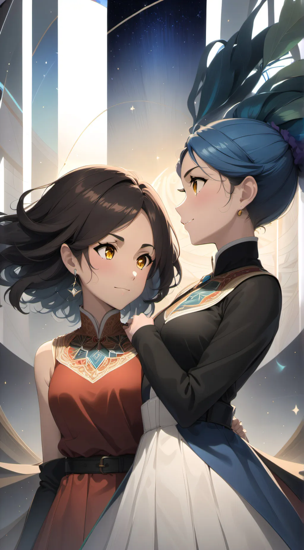 ai character: Sophia background