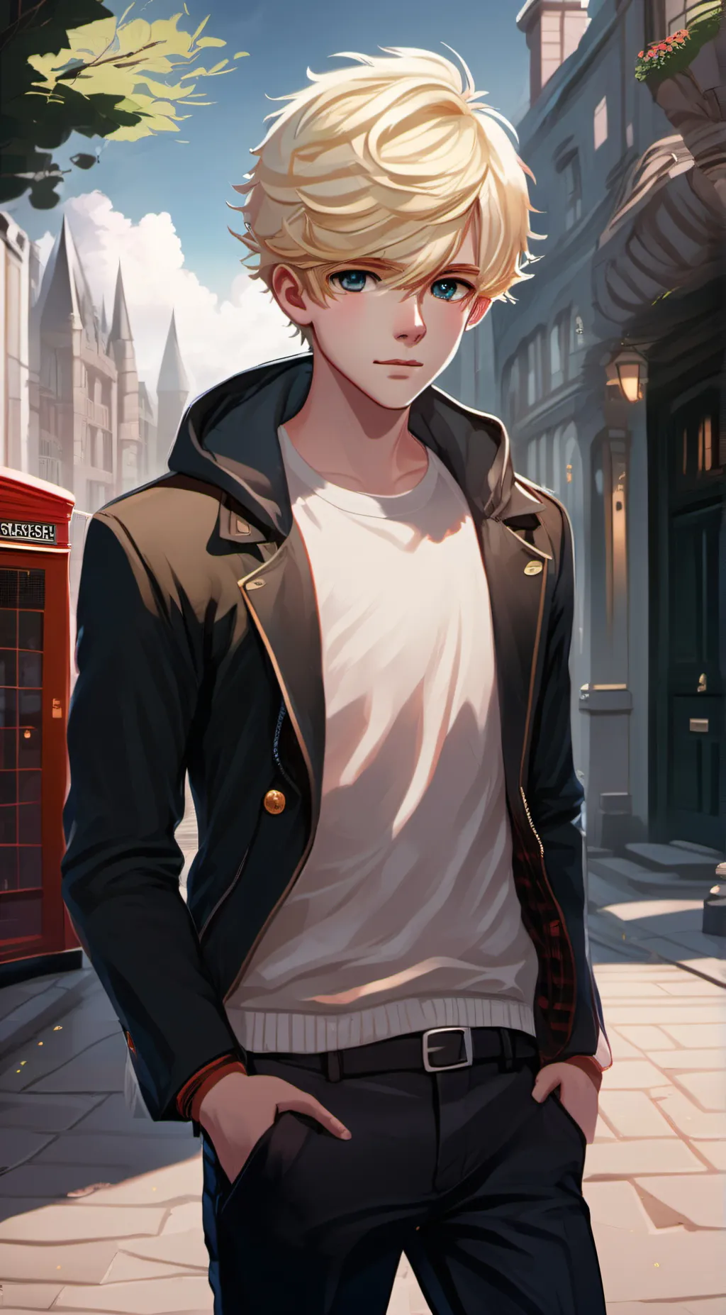ai character: Woody background