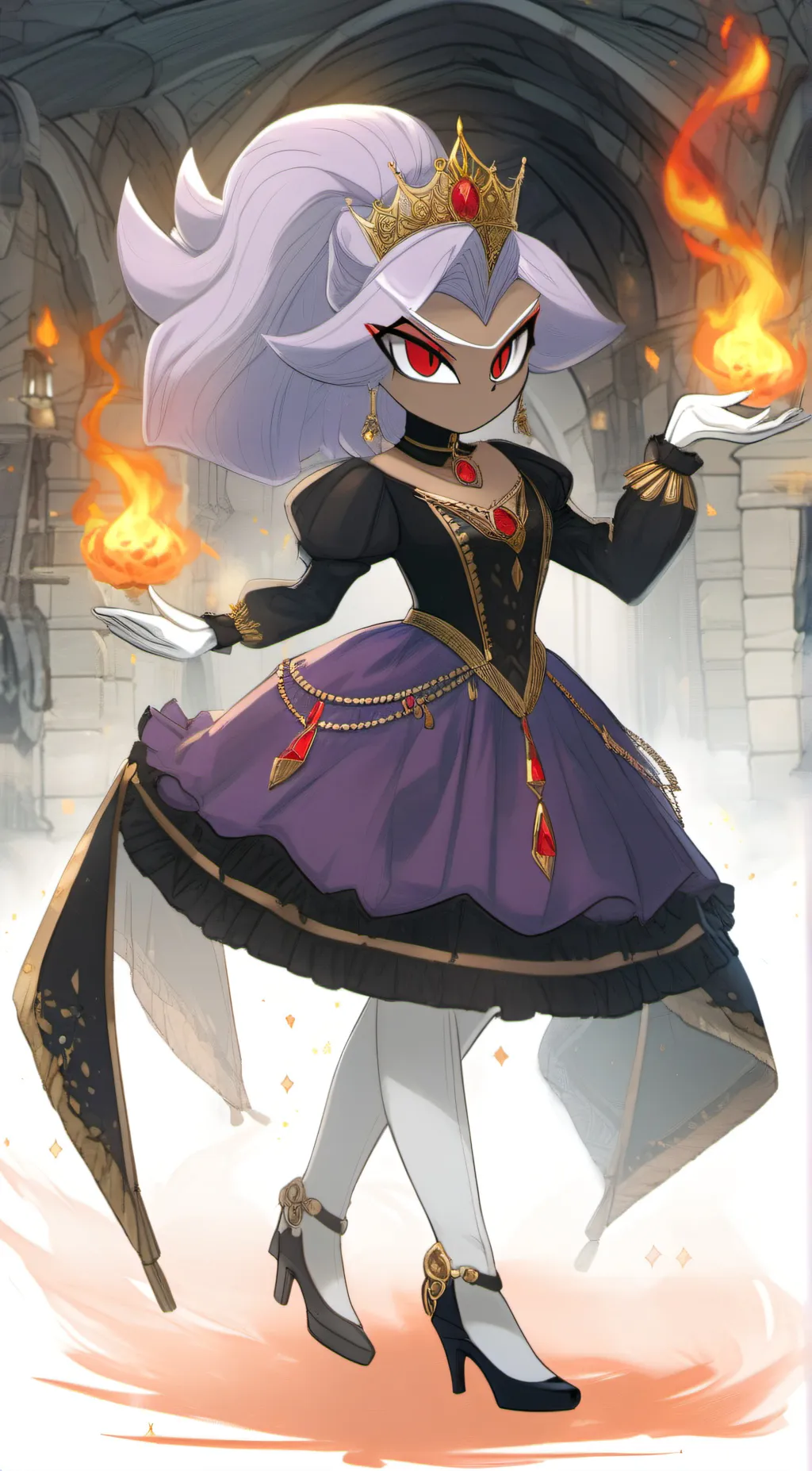 ai character: Blaze the cat background