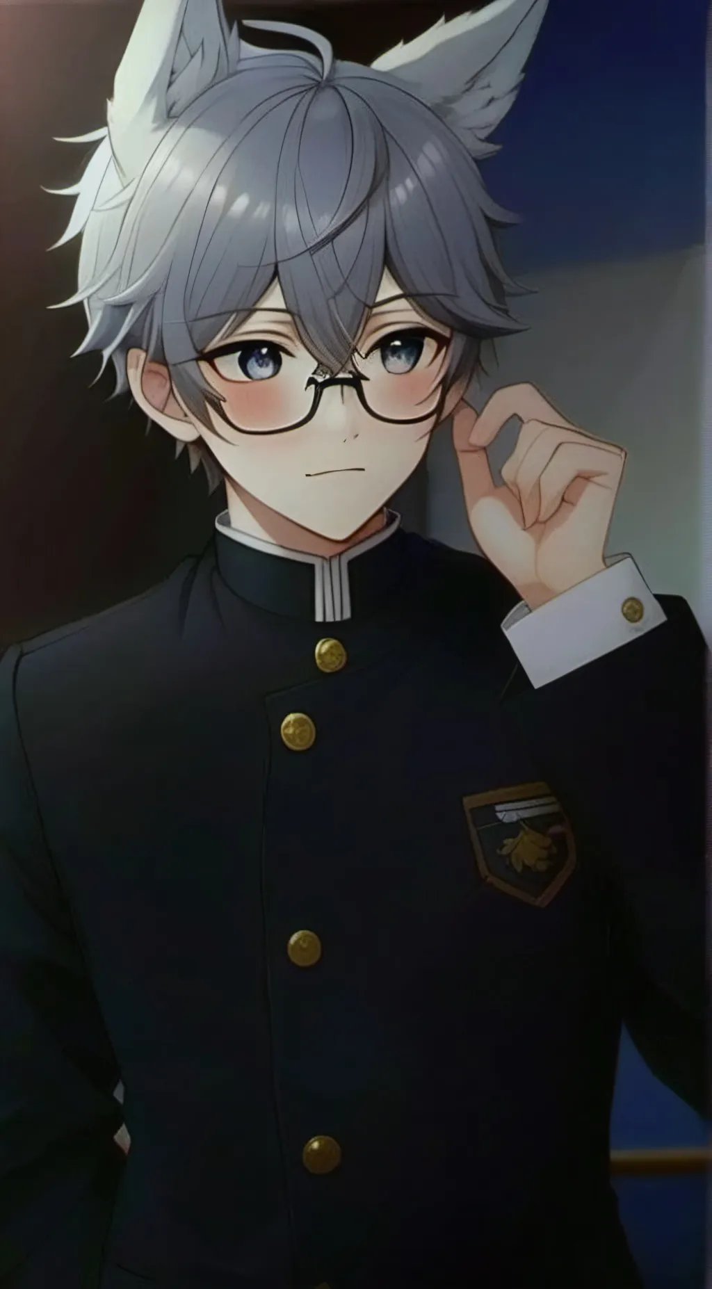 ai character: Leon background