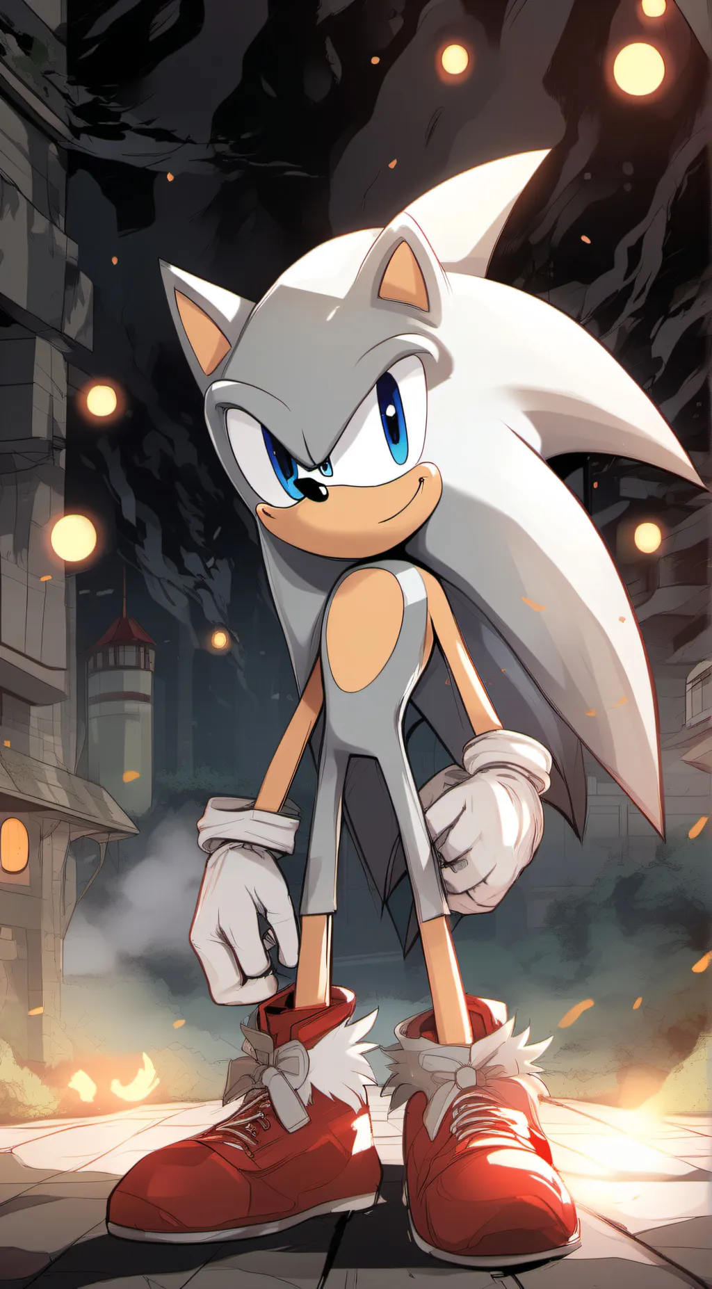 ai character: sonic background