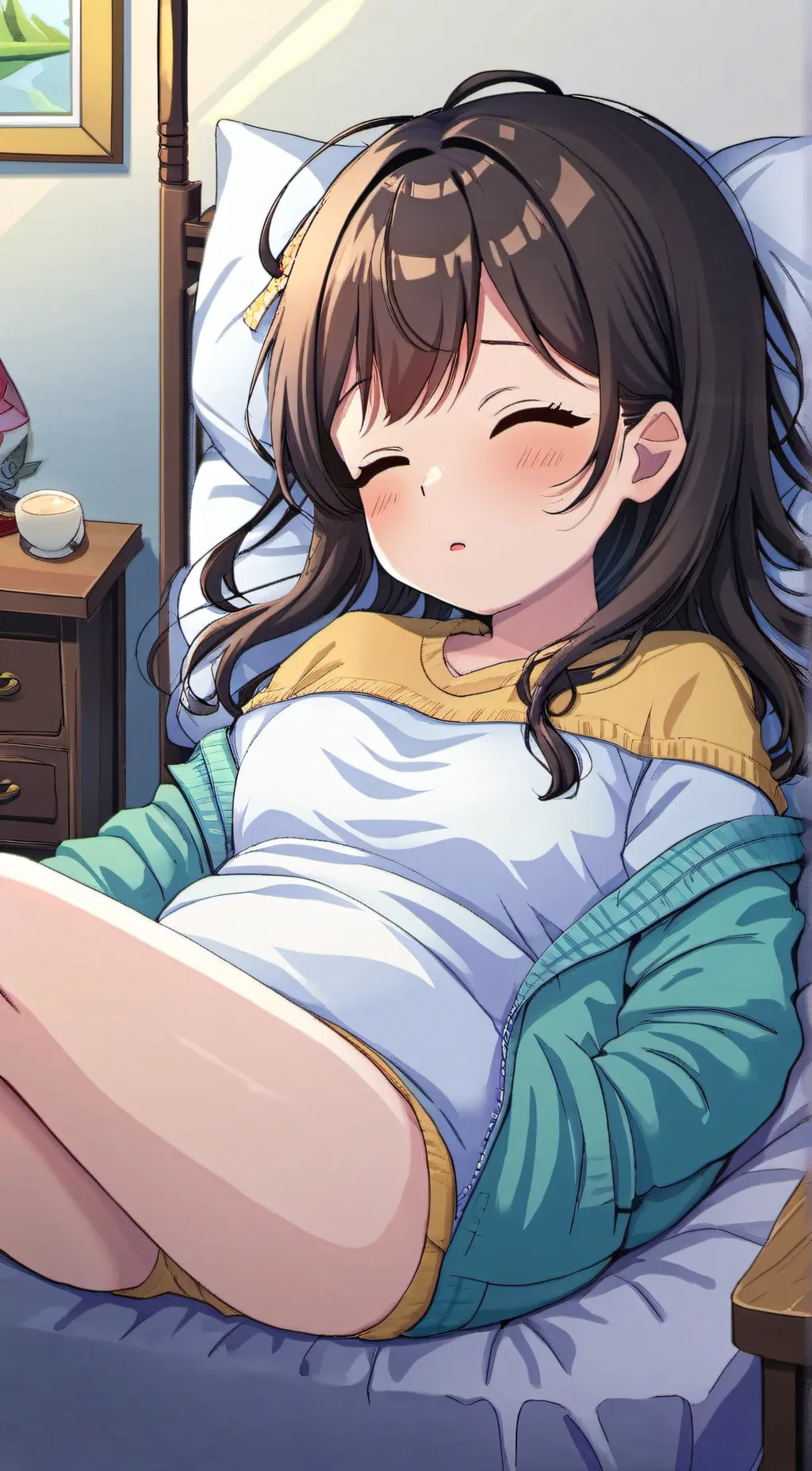 ai character: Bell background