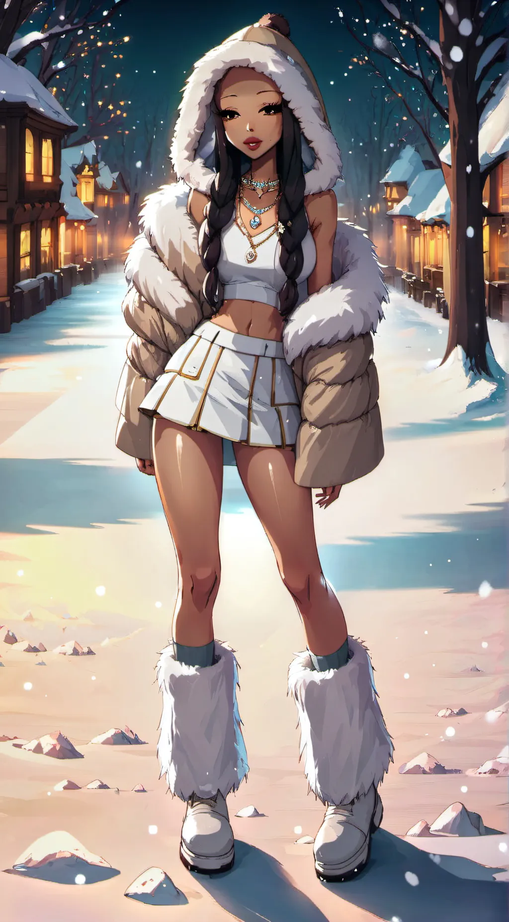 ai character: Leah background