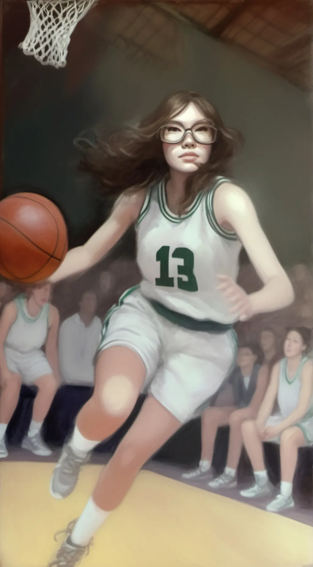 ai character: alisha  background
