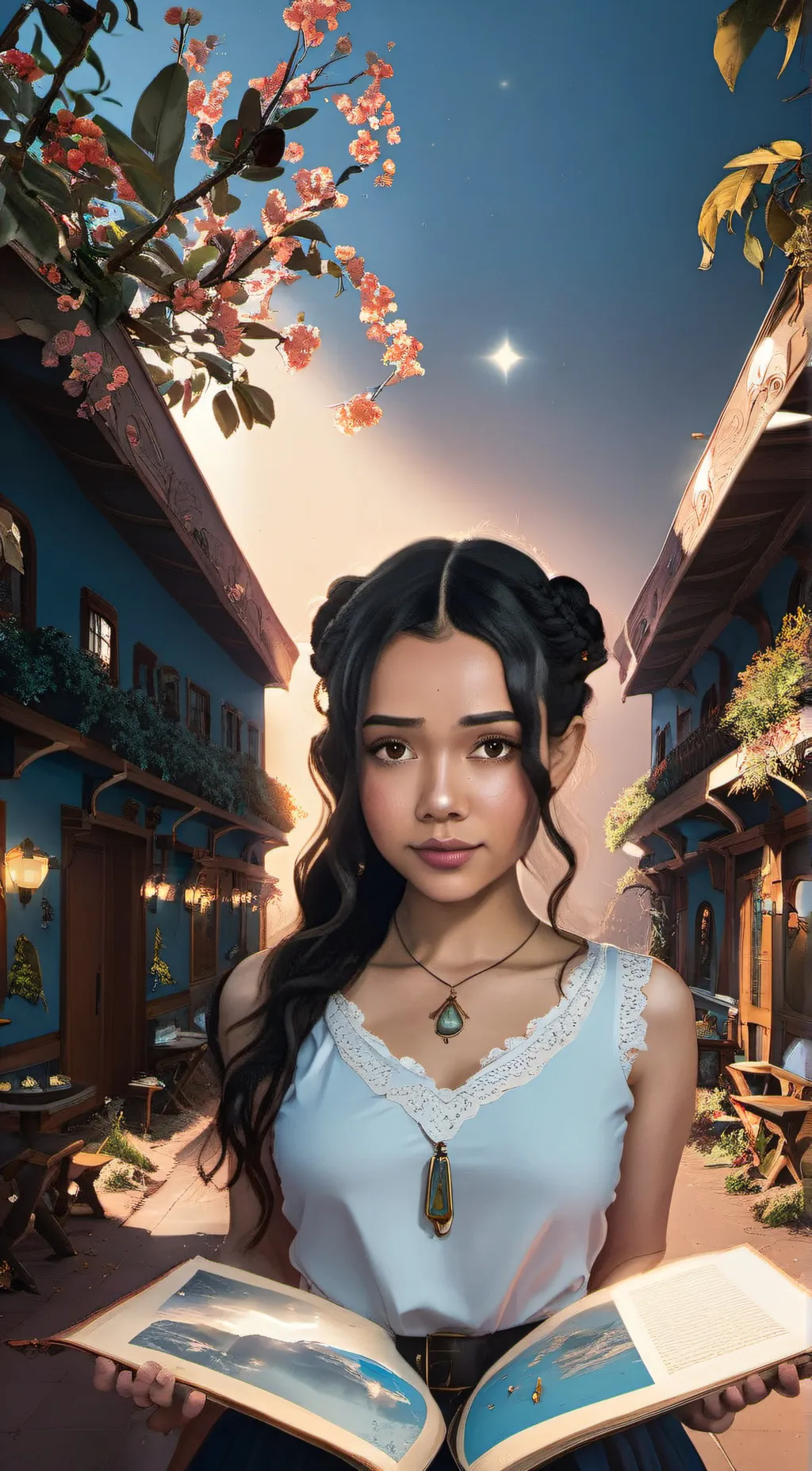 ai character: star background