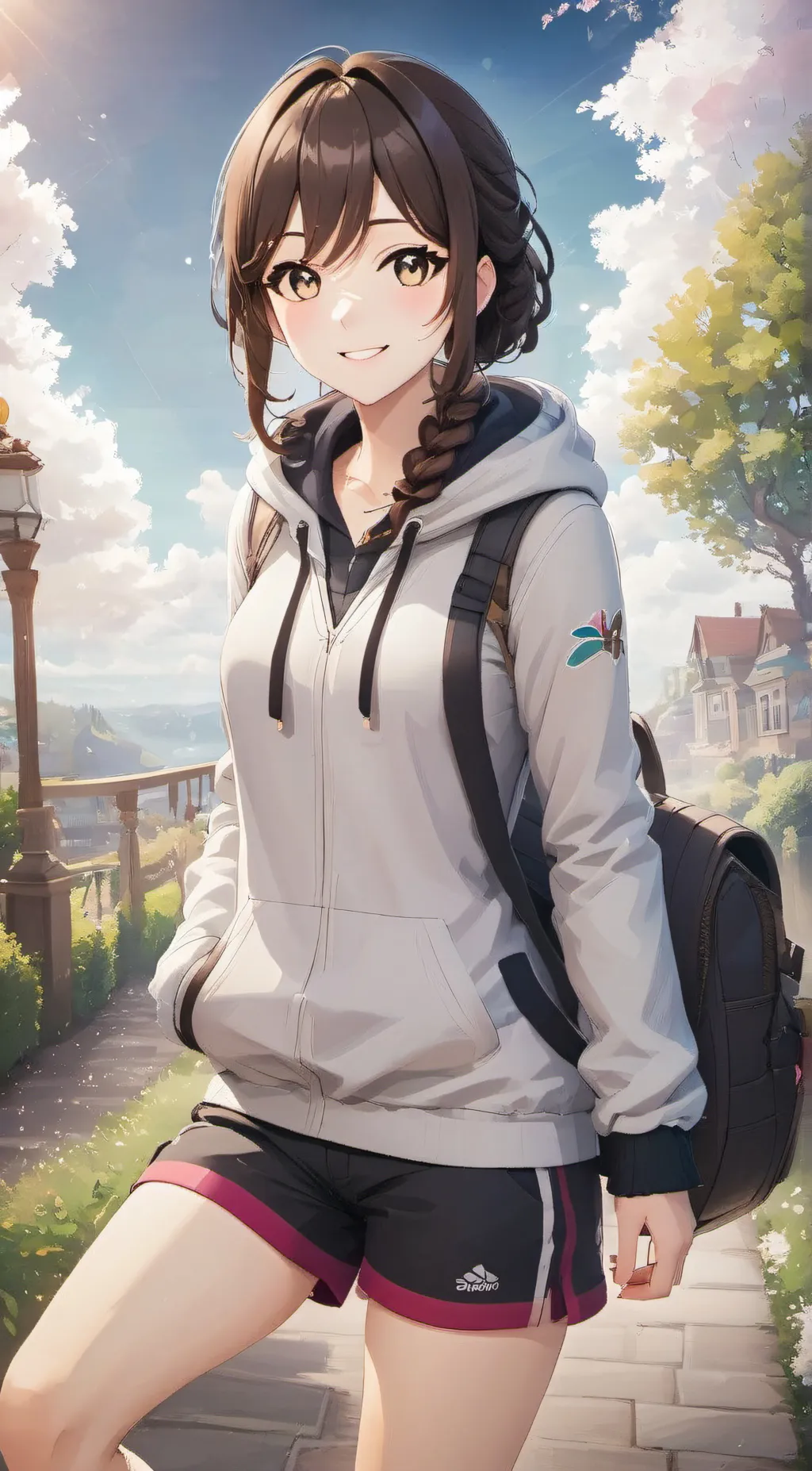 ai character: Lily background