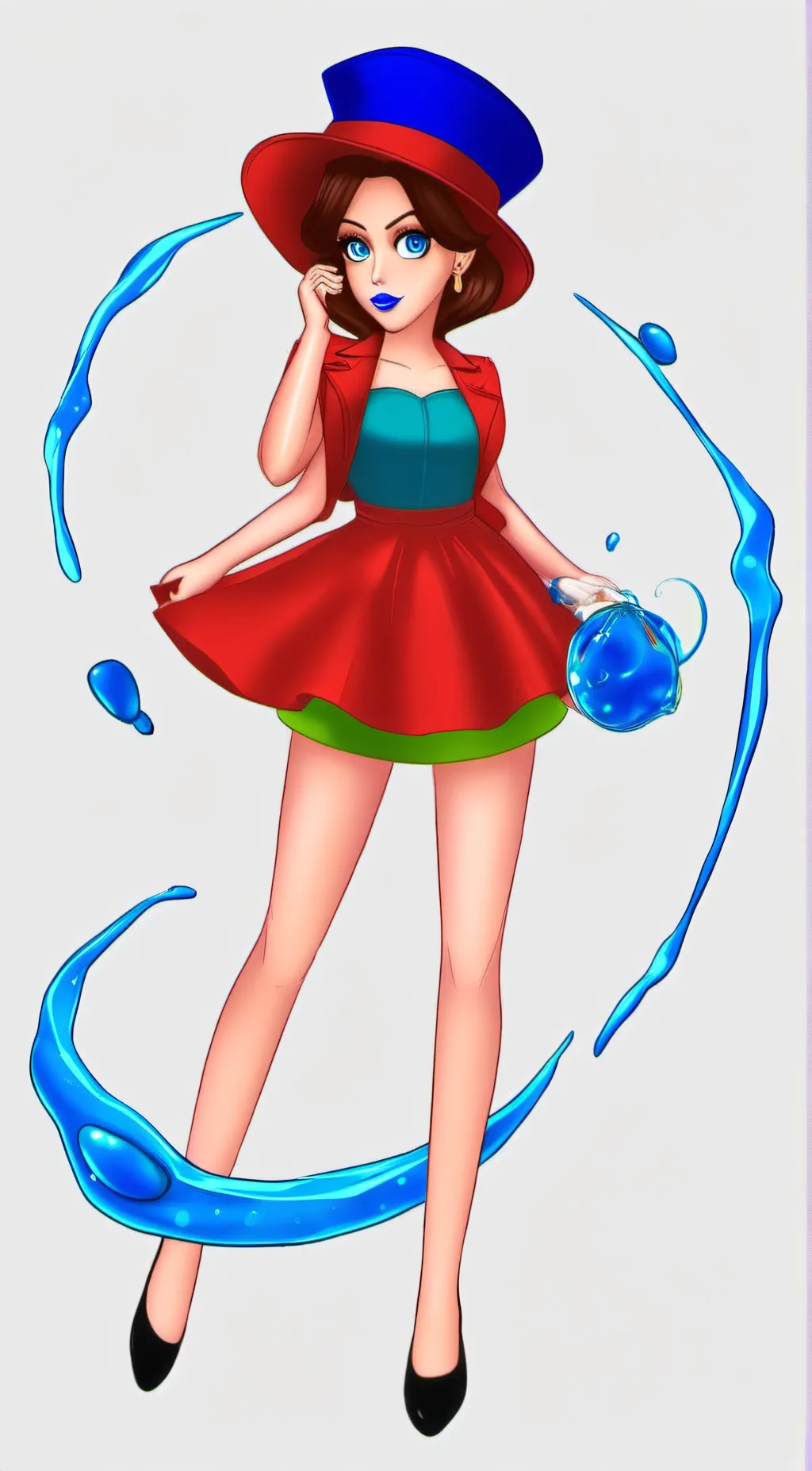 ai character: Pauline background