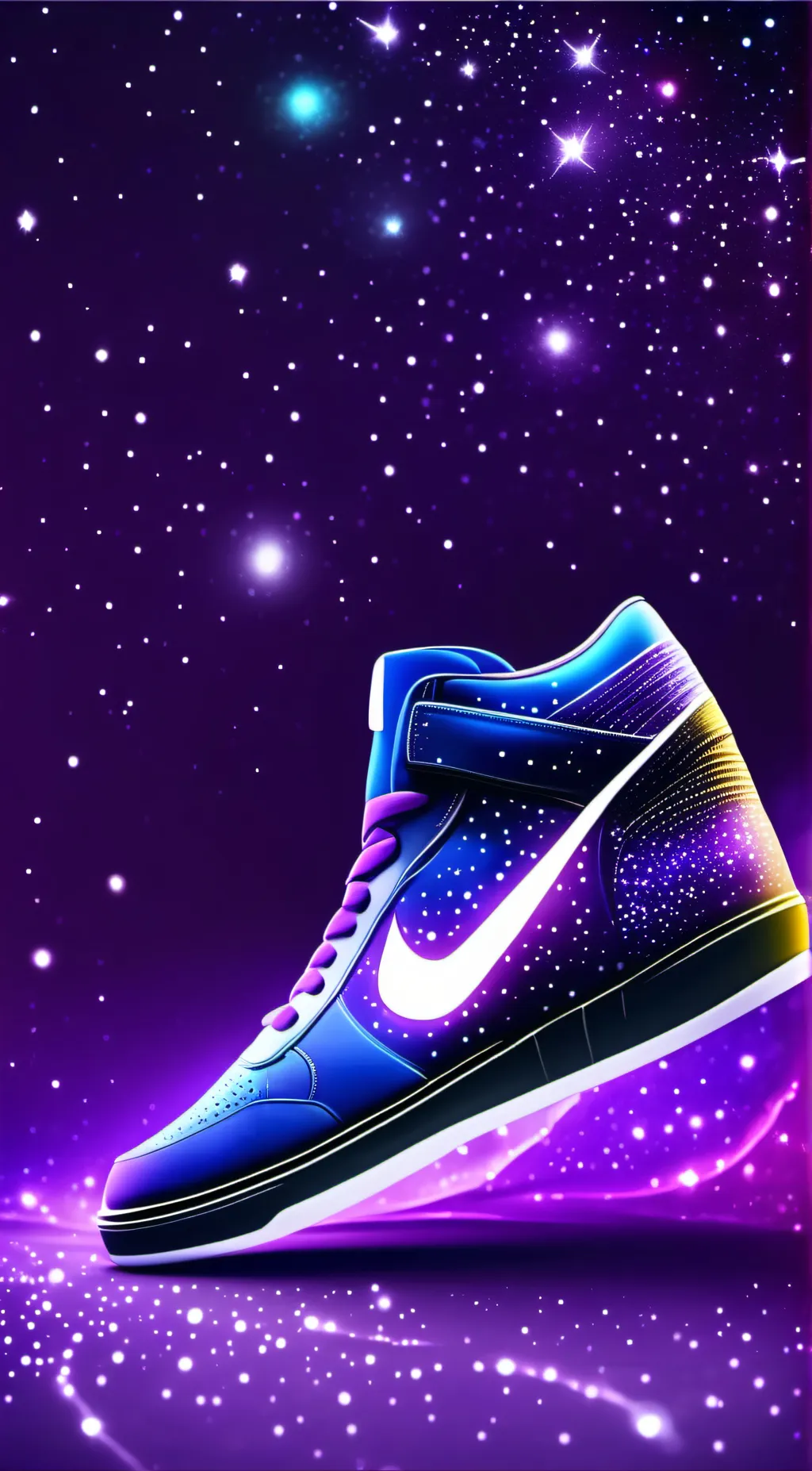 ai character: Nike air Jordans background