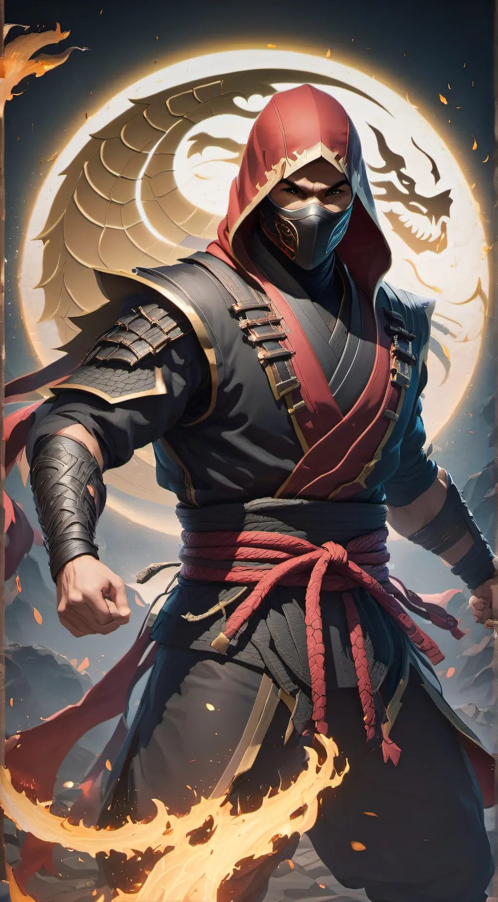 ai character: Hito Atakshi  background