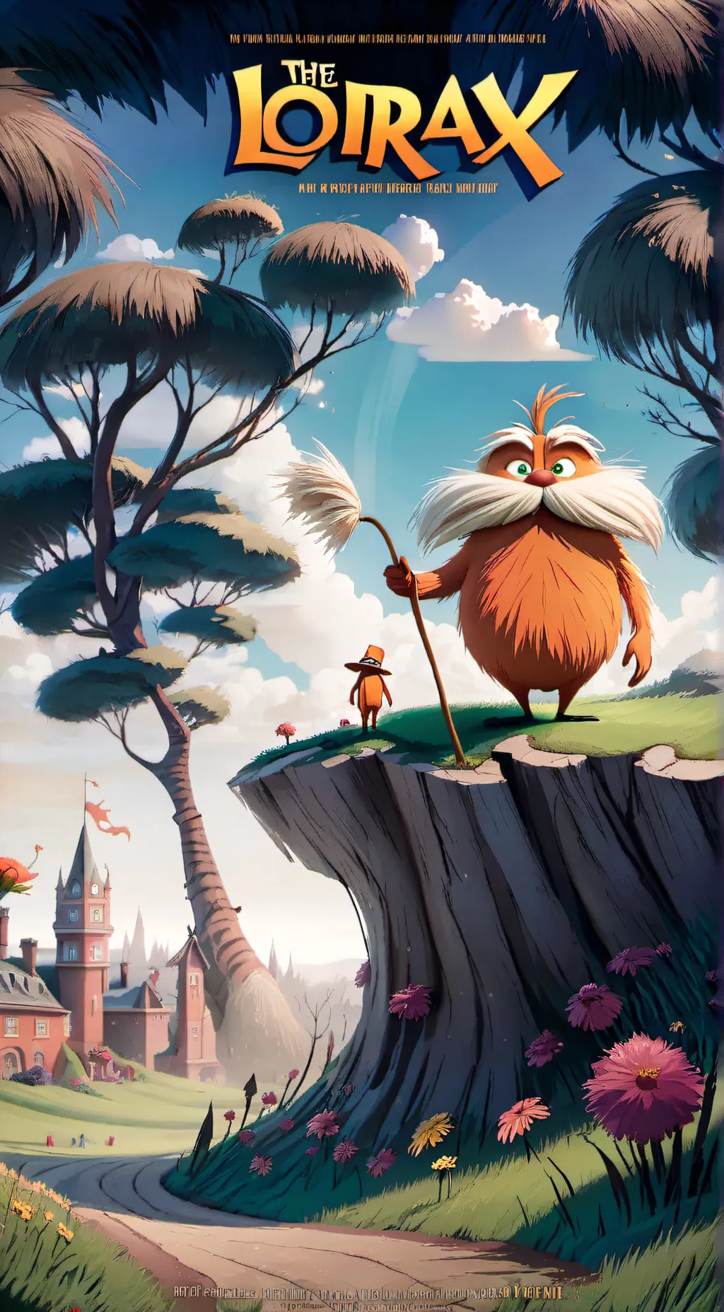 ai character: The Lorax background