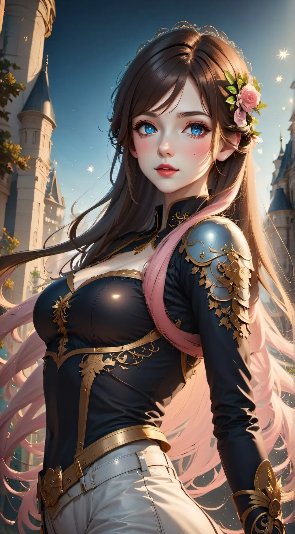 ai character: Maya Stone background