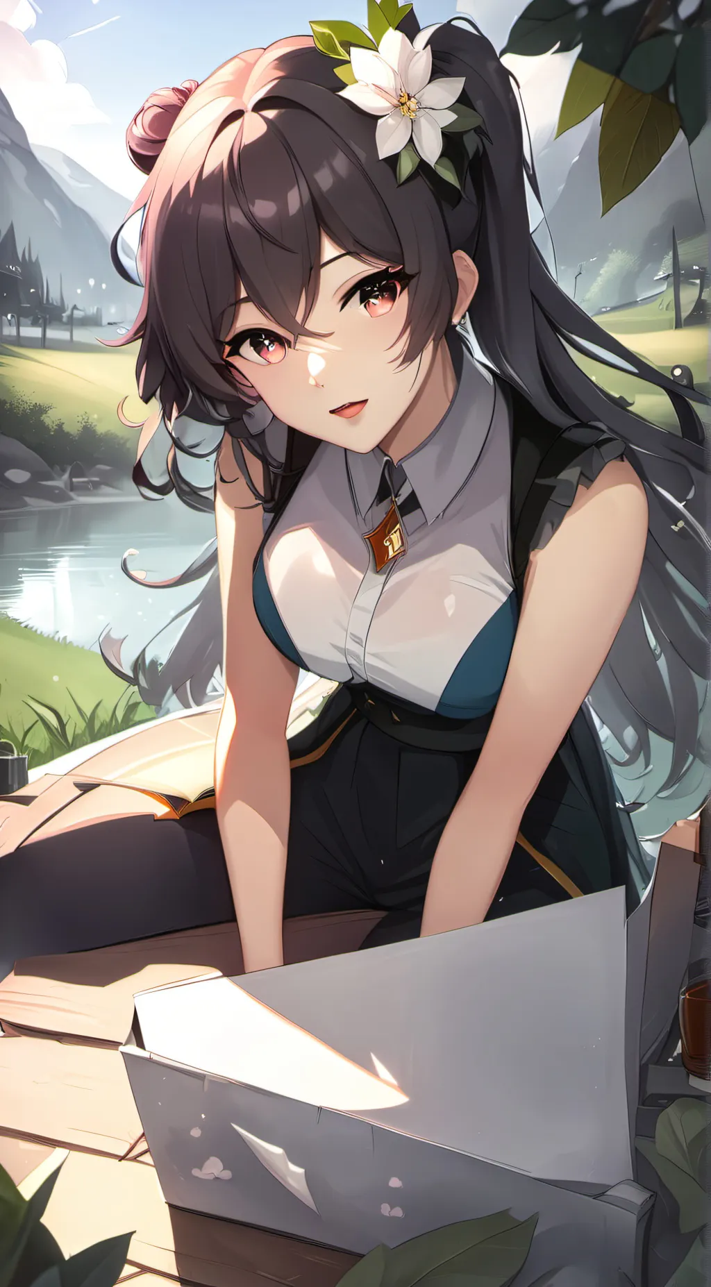 ai character: Evelyn background