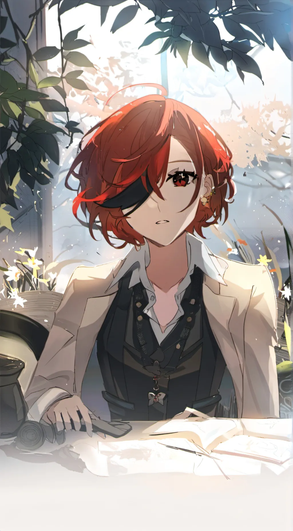 ai character: laya background