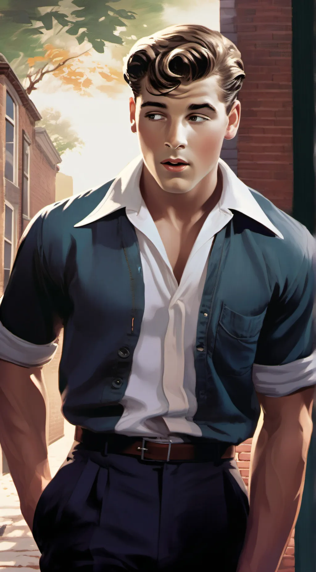 ai character: Michael background