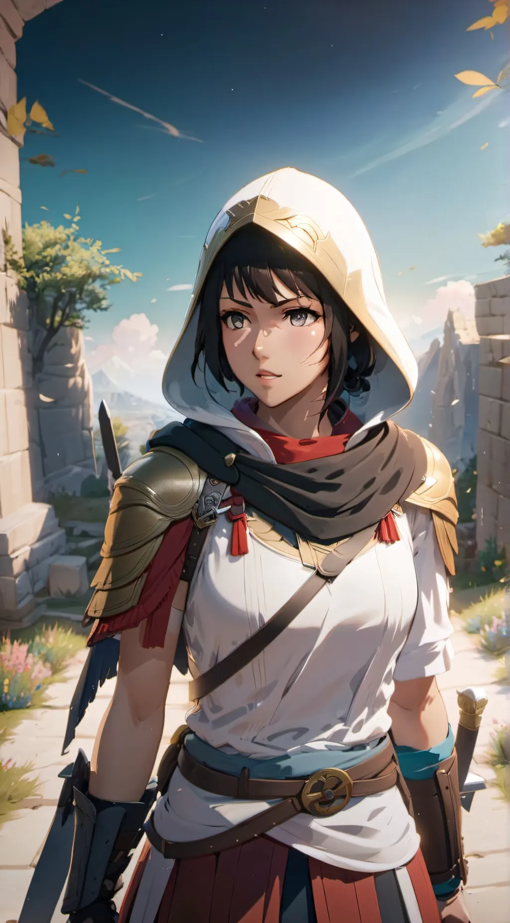 ai character: Aria (the knight) background