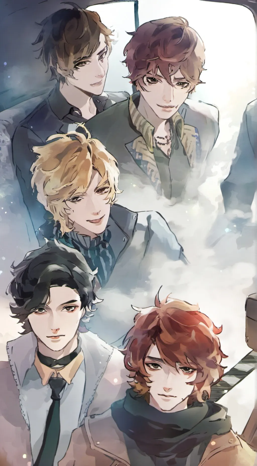 ai character: John jay Jake jack background