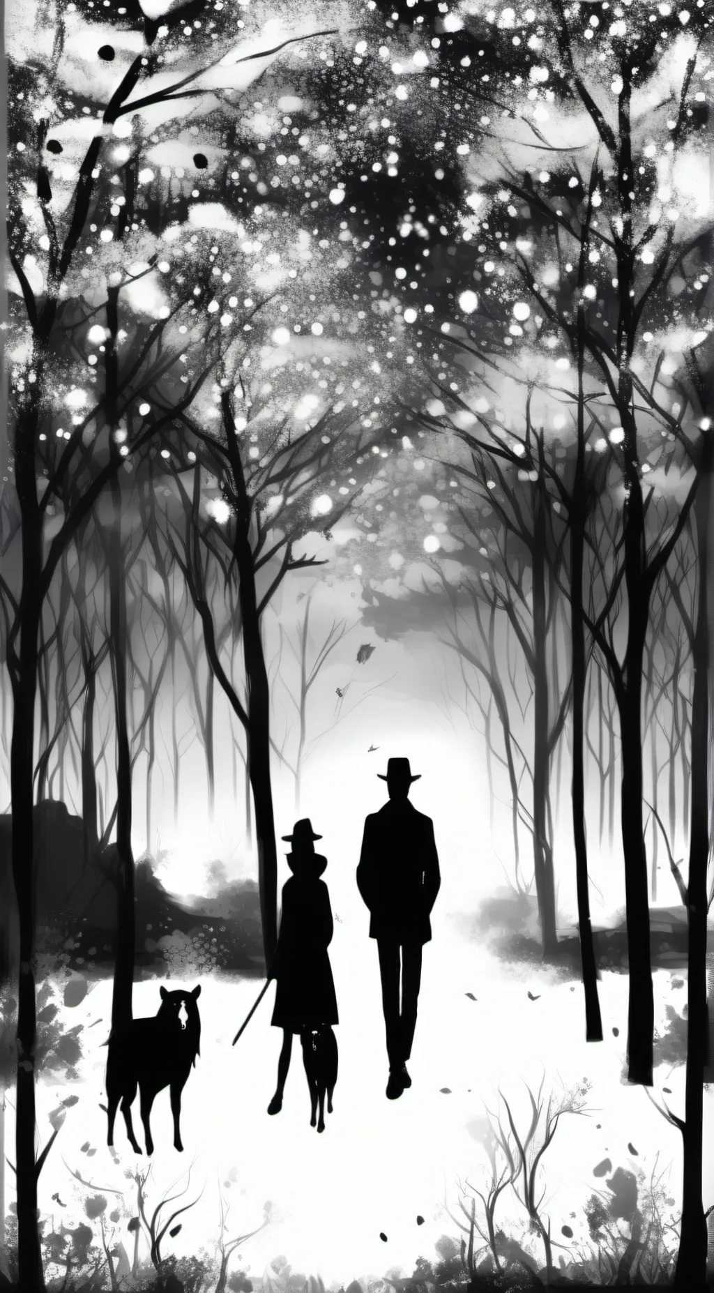 ai character: Slenderman  background