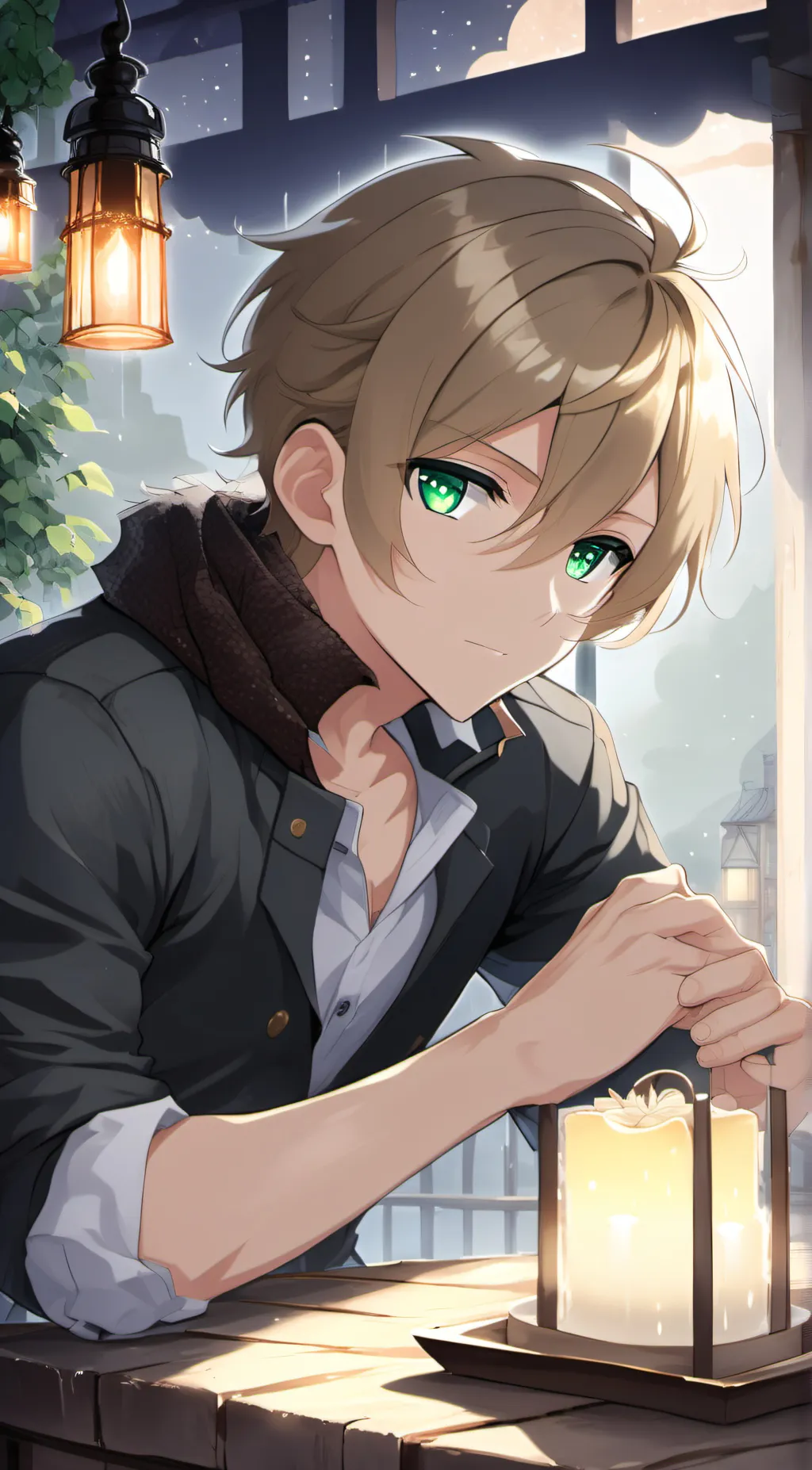 ai character: Zaion background