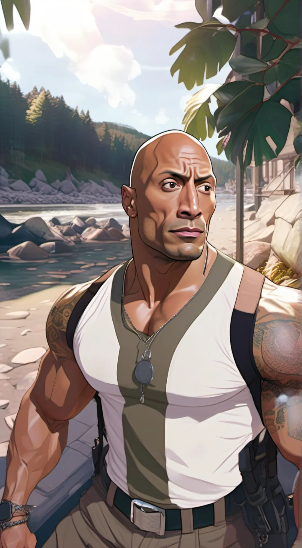 Talkie AI - Chat with The rock