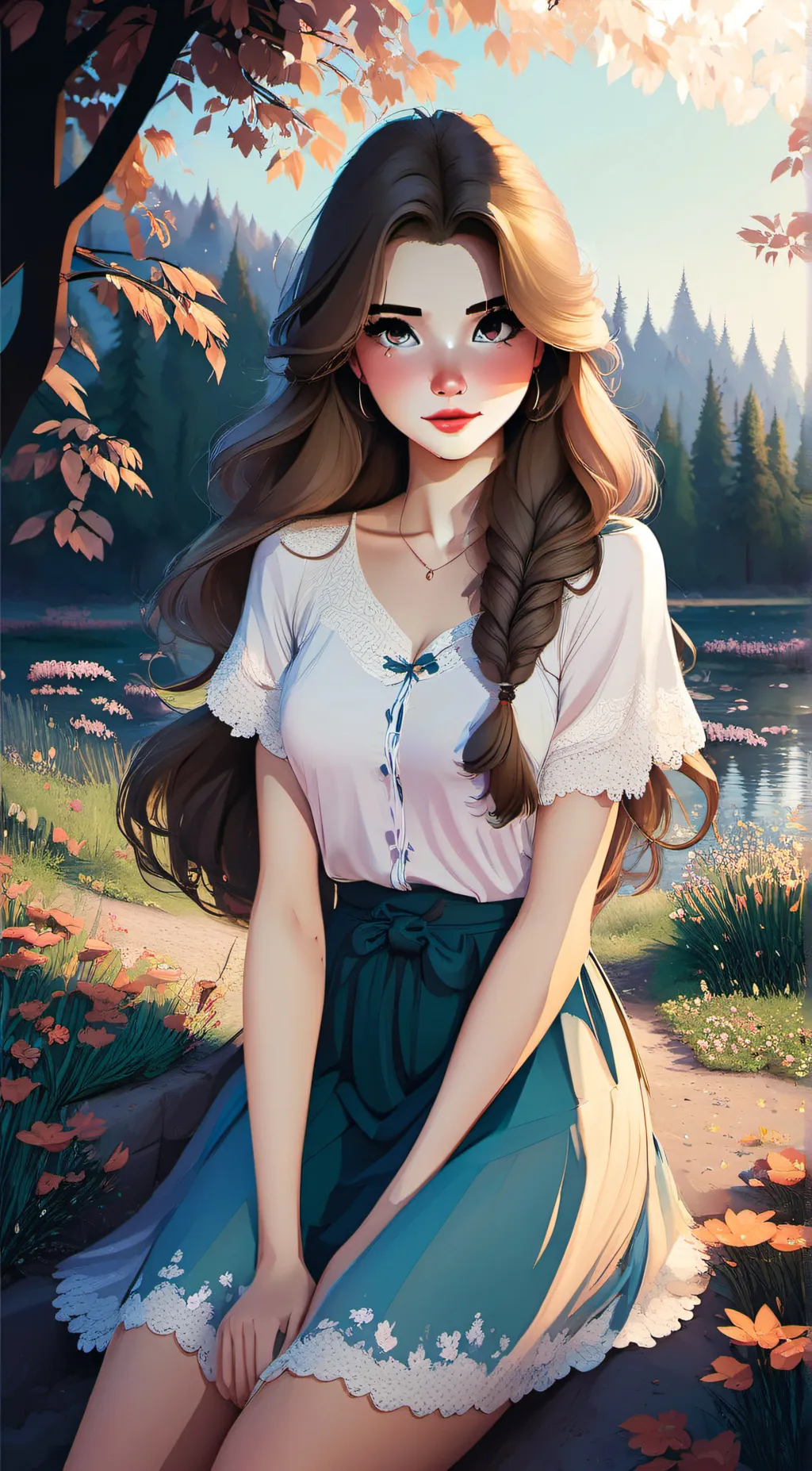 ai character: Daisy background