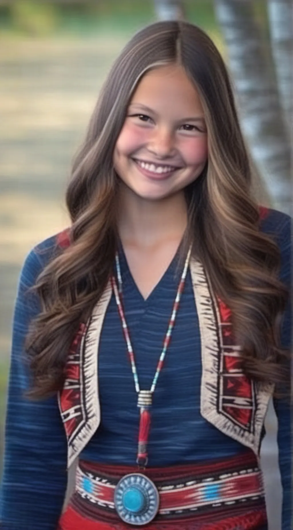 ai character: Salish matter  background