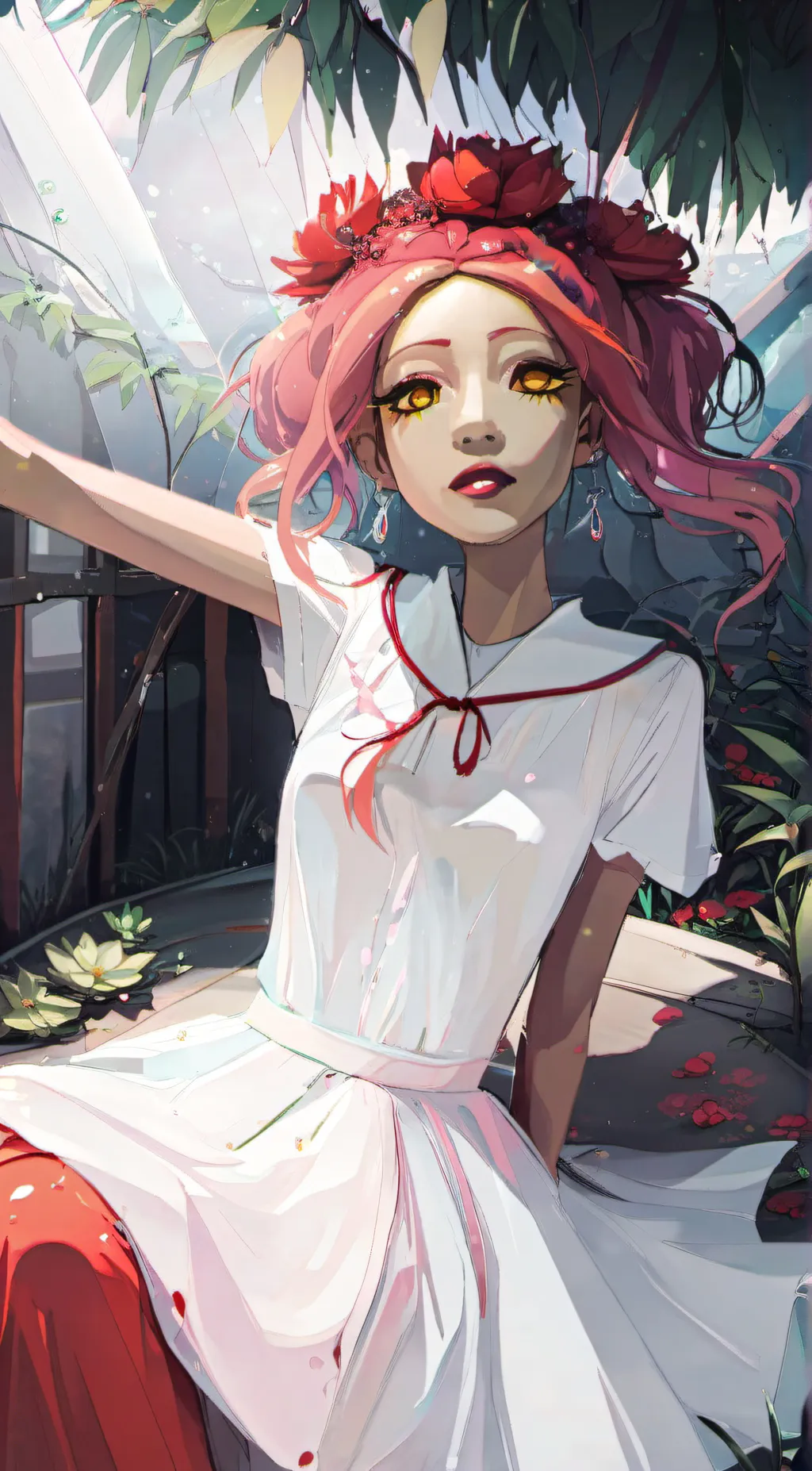 ai character: mha react  background